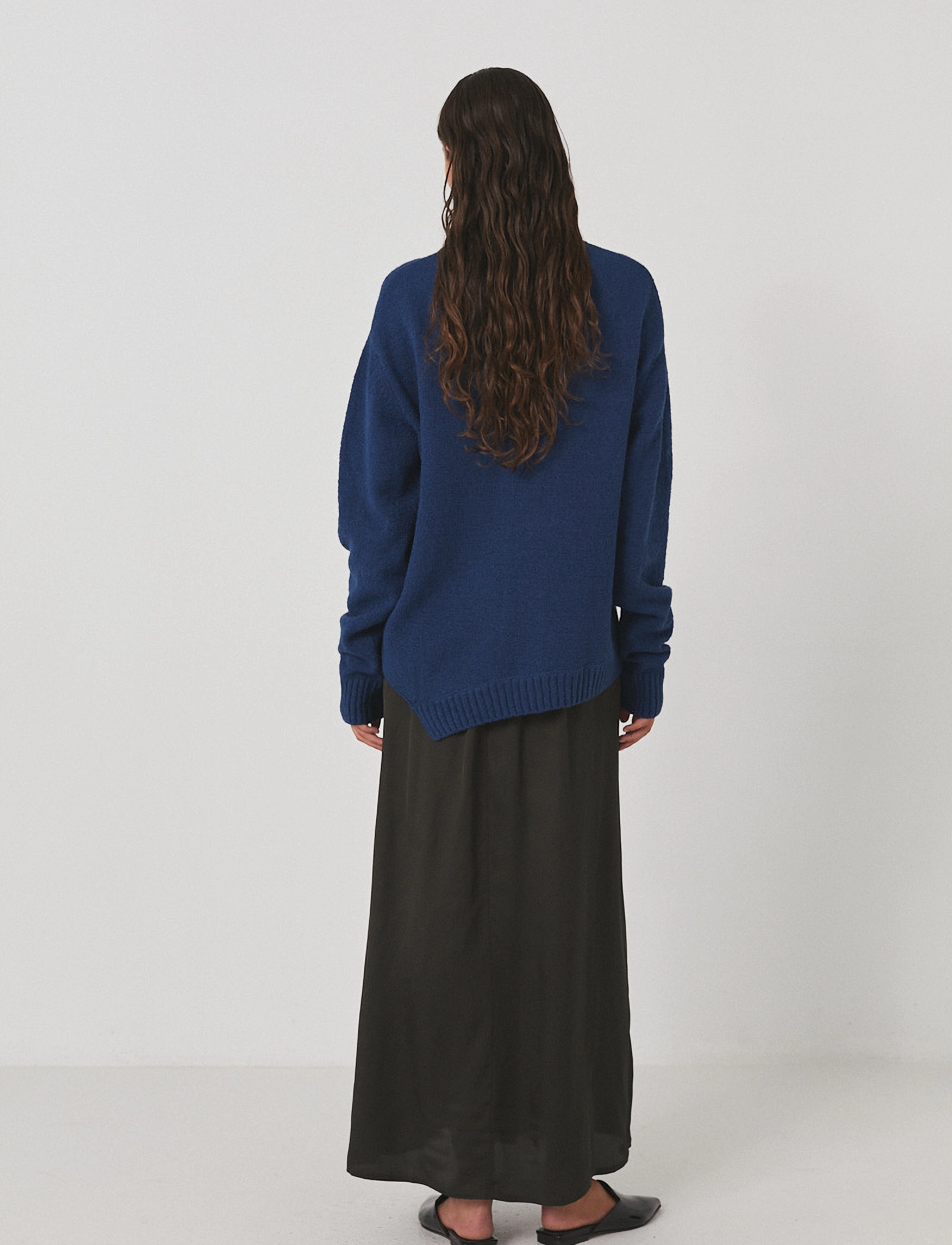 Rabens Saloner - Acetate skirt - Bjarka - festtøj til outletpriser - tarmac - 3