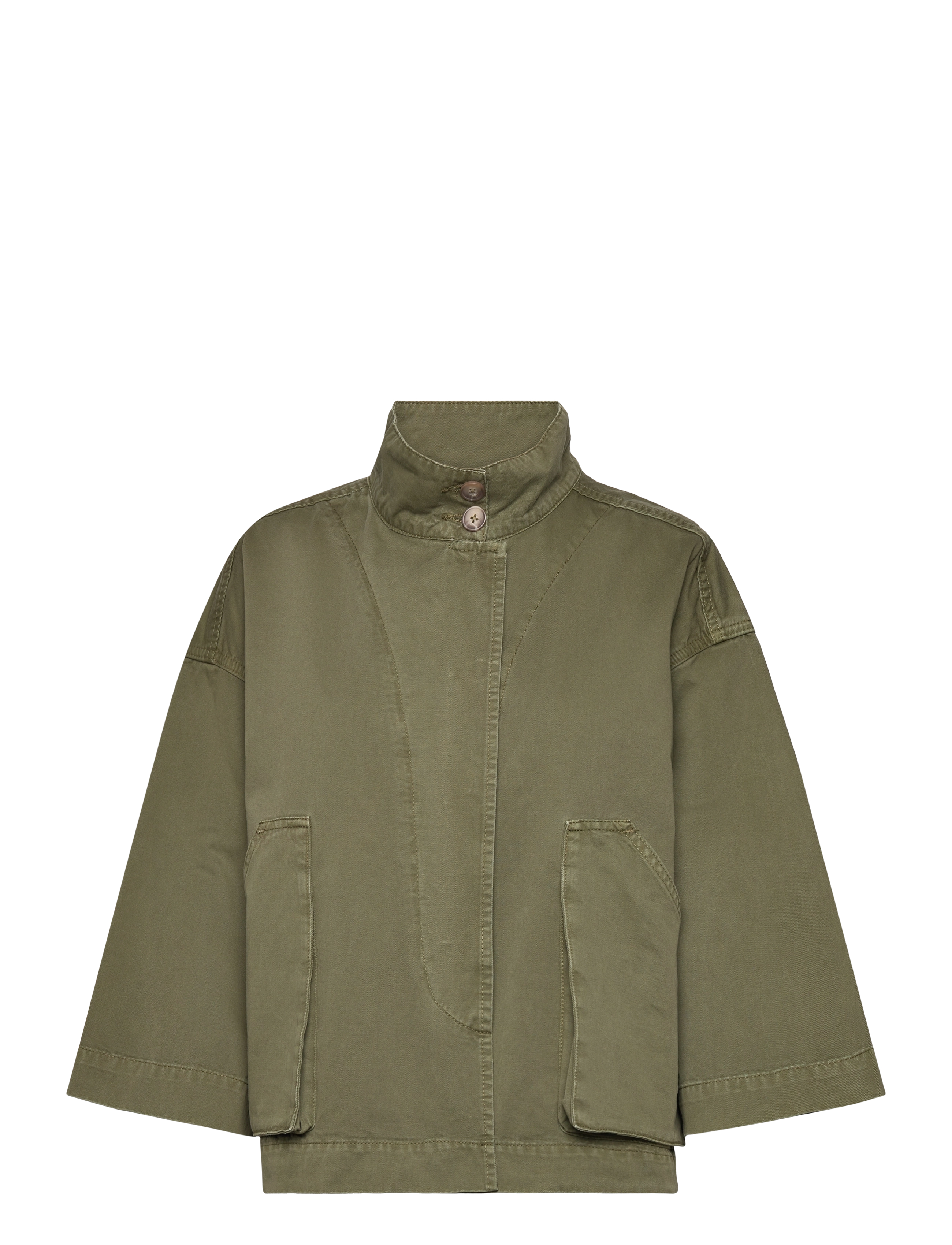 Canvas light jacket - Katje - ARMY