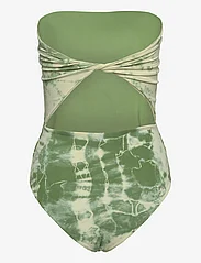 Rabens Saloner - Cosmo open back swimsuit - Layla - swimsuits - sage combo - 1