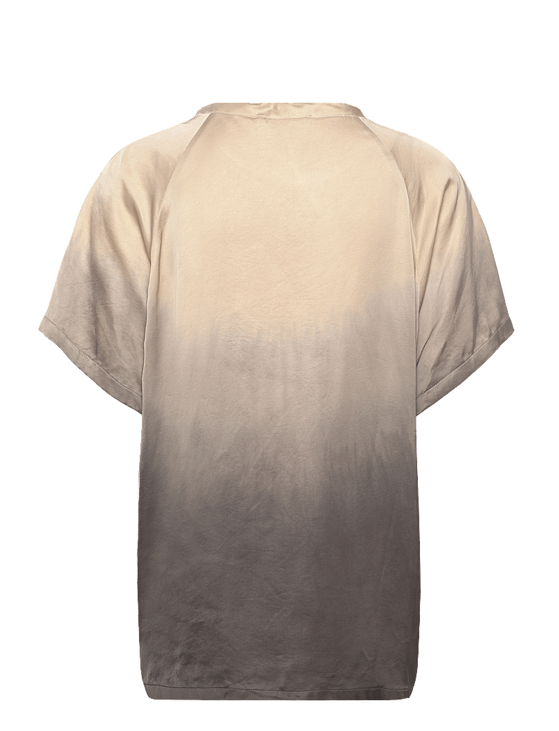 Rabens Saloner - Flow top - Kis - t-shirts - sand combo - 1