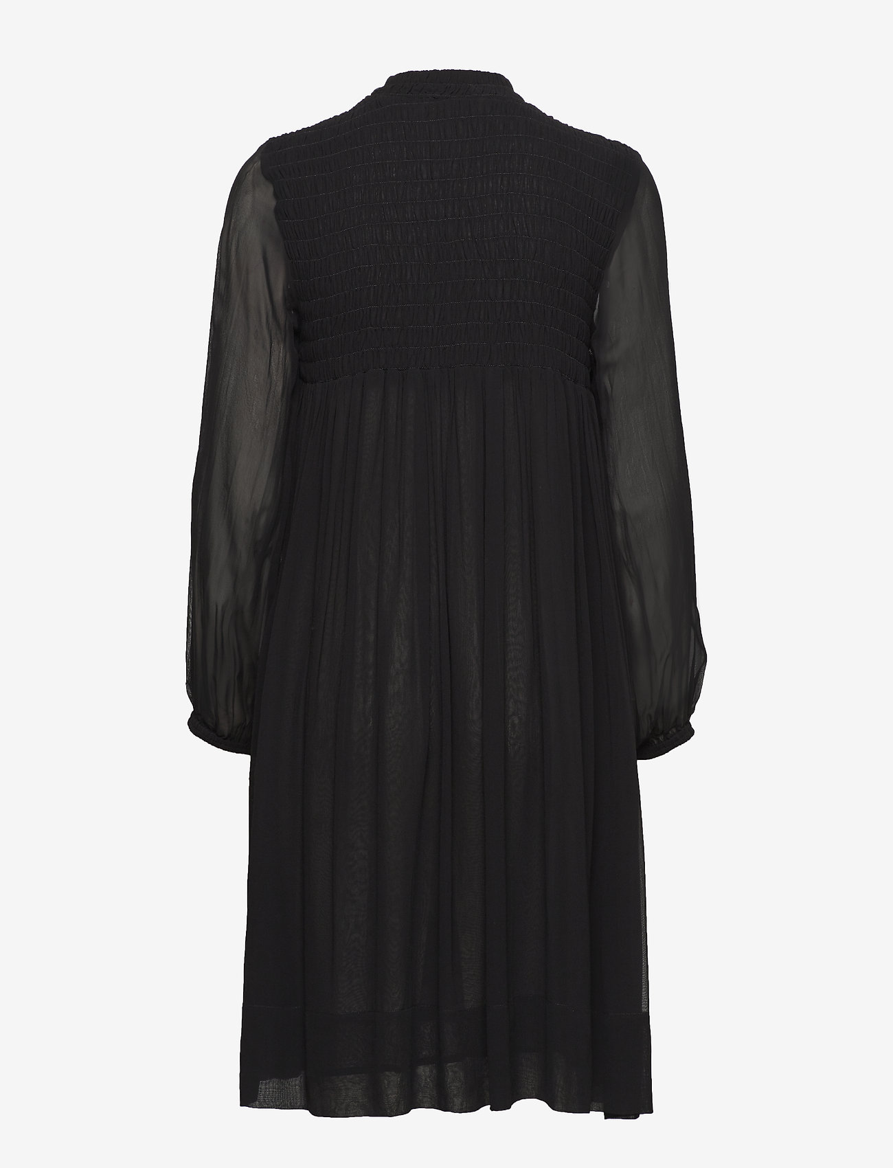 Rabens Saloner - Smocking dress - black - 1
