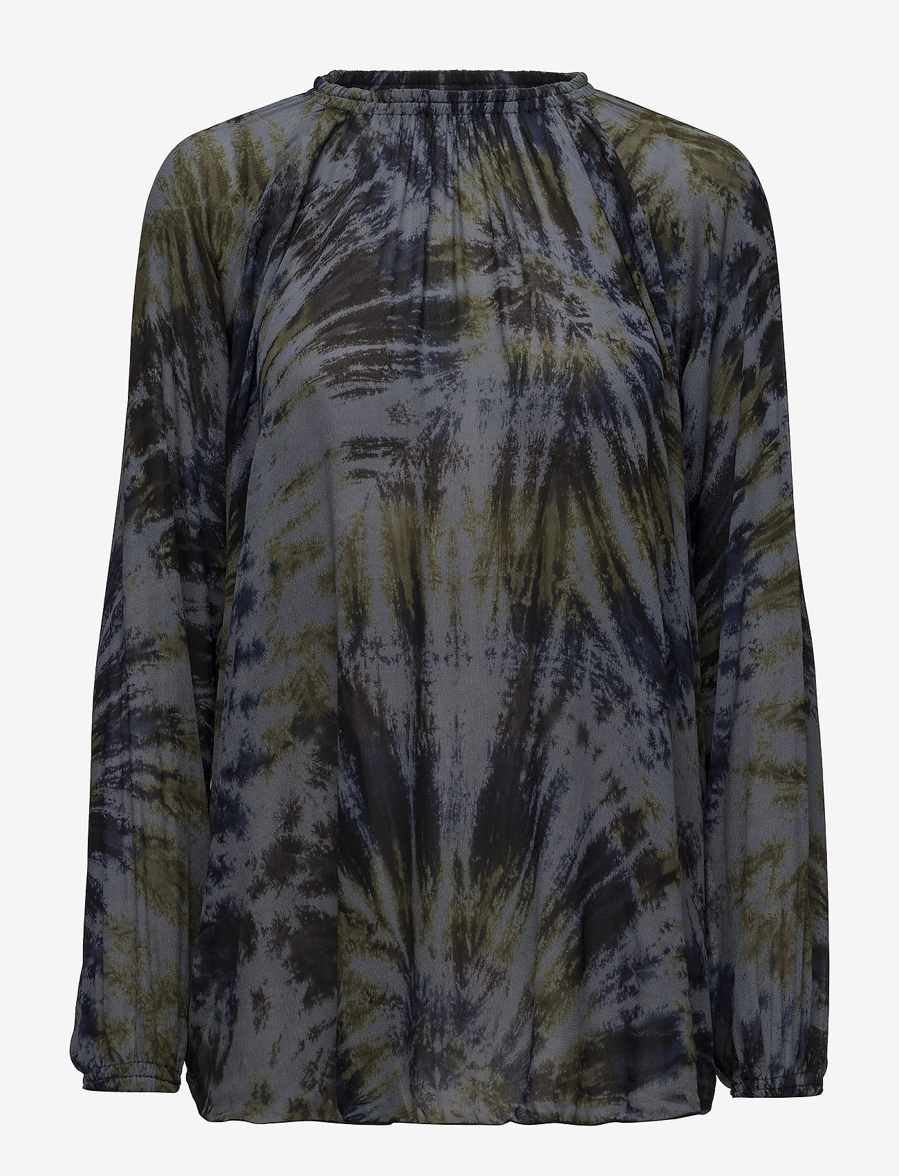 Abstract blouse - NAVY