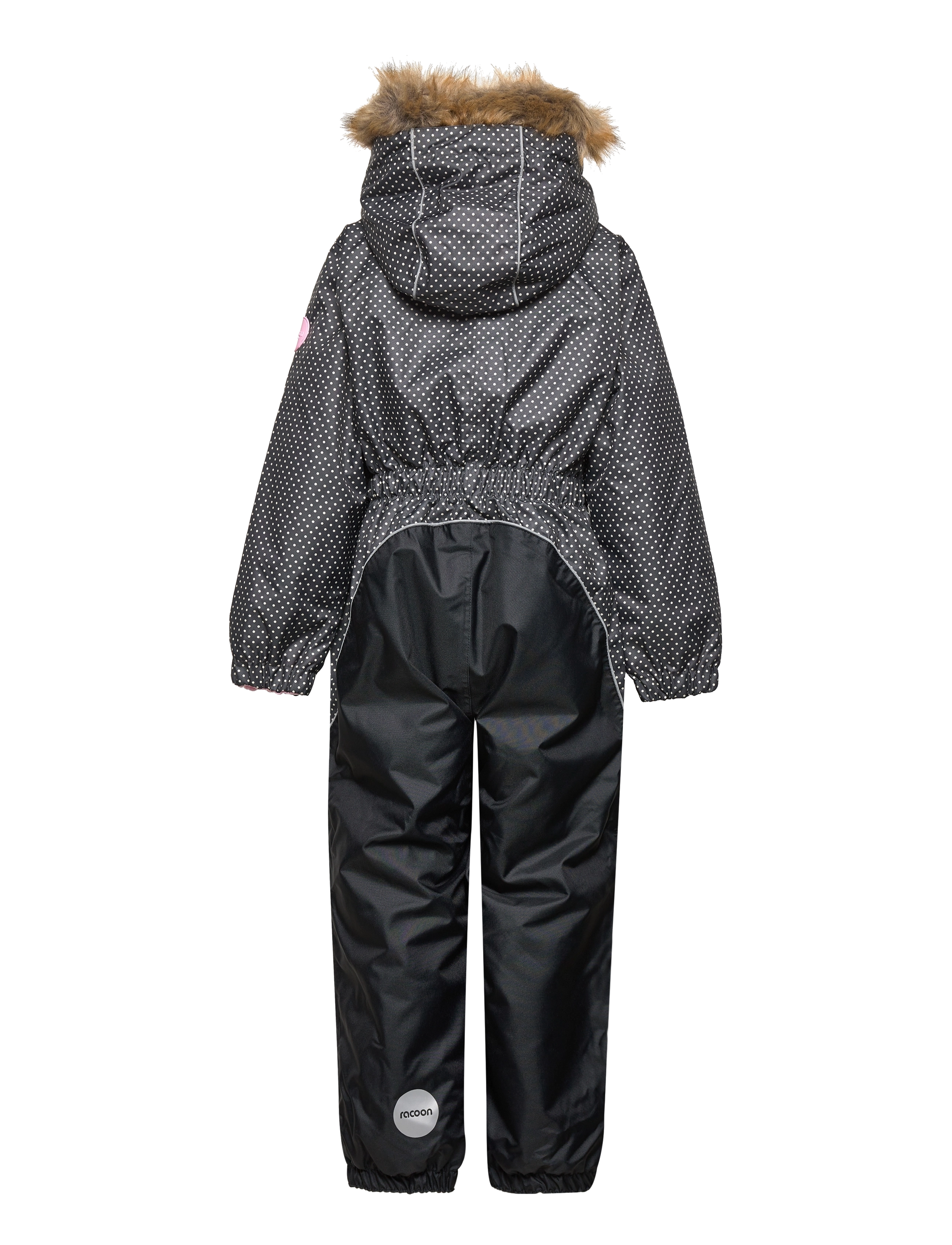 Racoon - Lilou Snowsuit - gray-cream - 2
