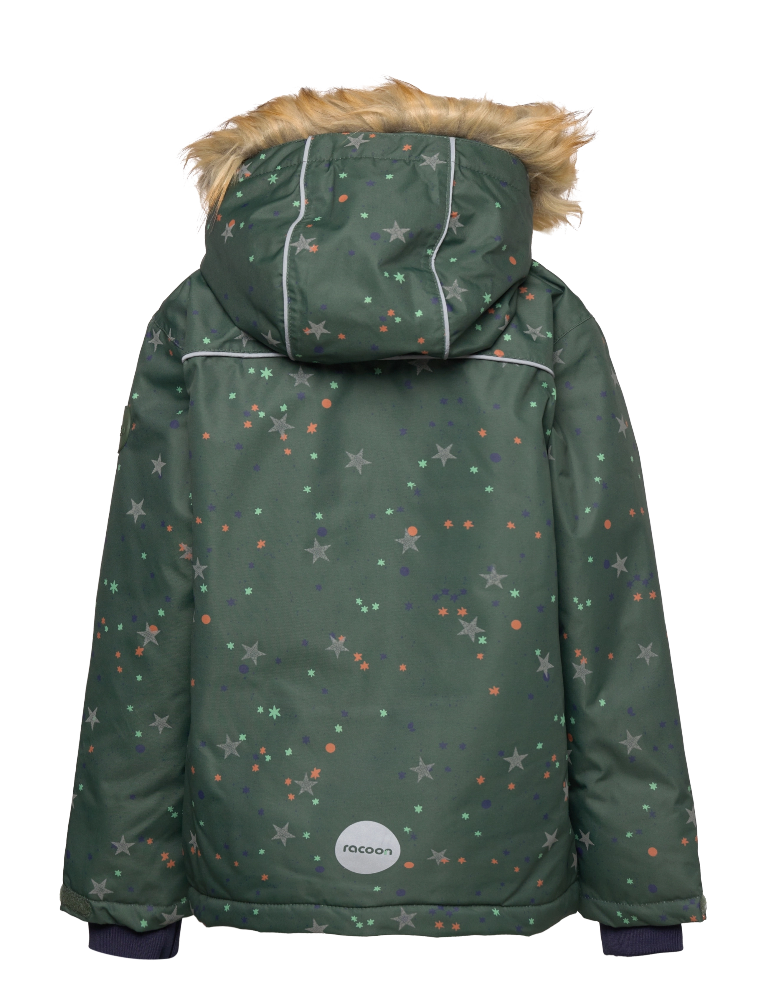 Racoon - Nolan Reflective Winter Jacket - deep forest reflex star - 1