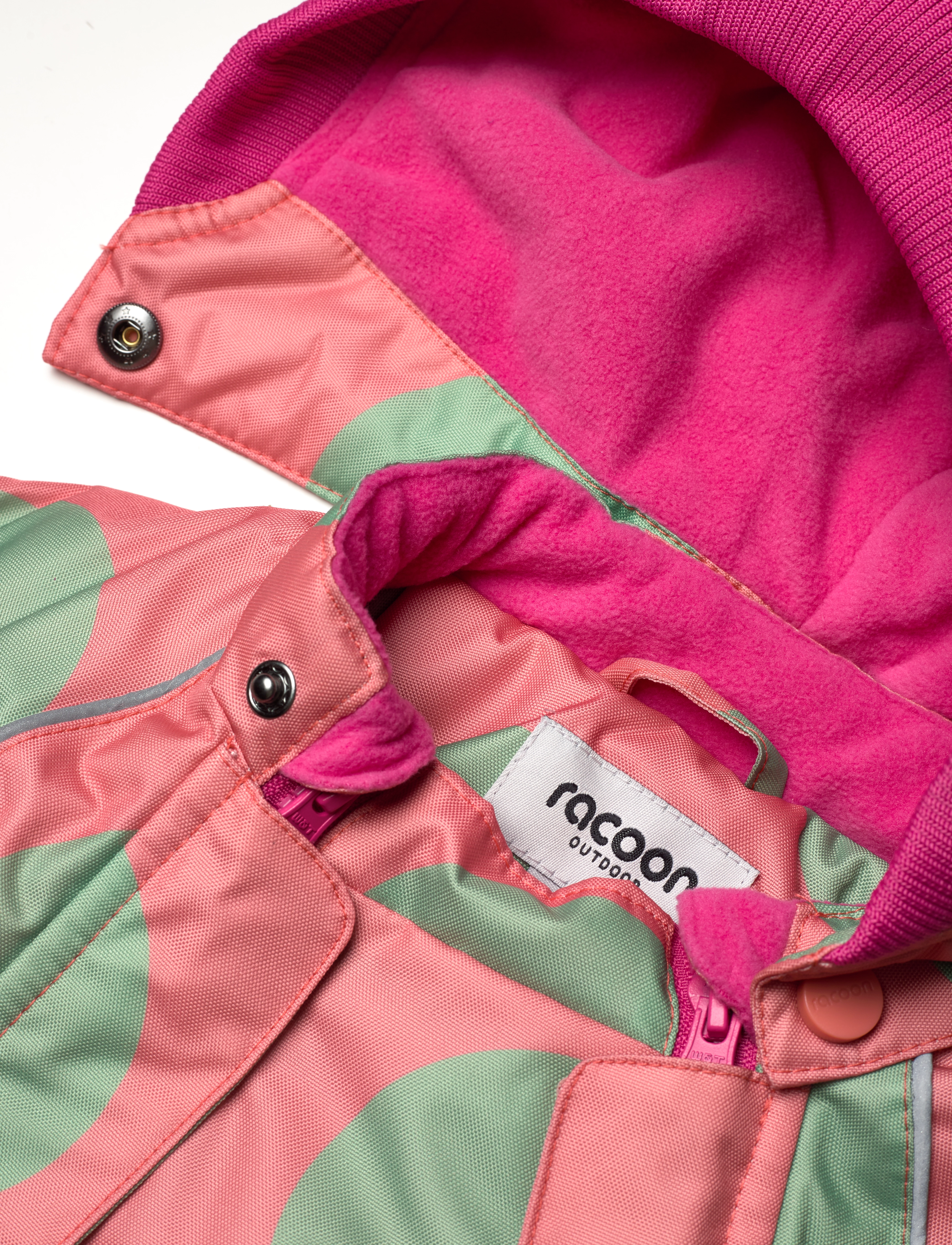 Racoon - Boulder Snowsuit - lantana big dot - 5