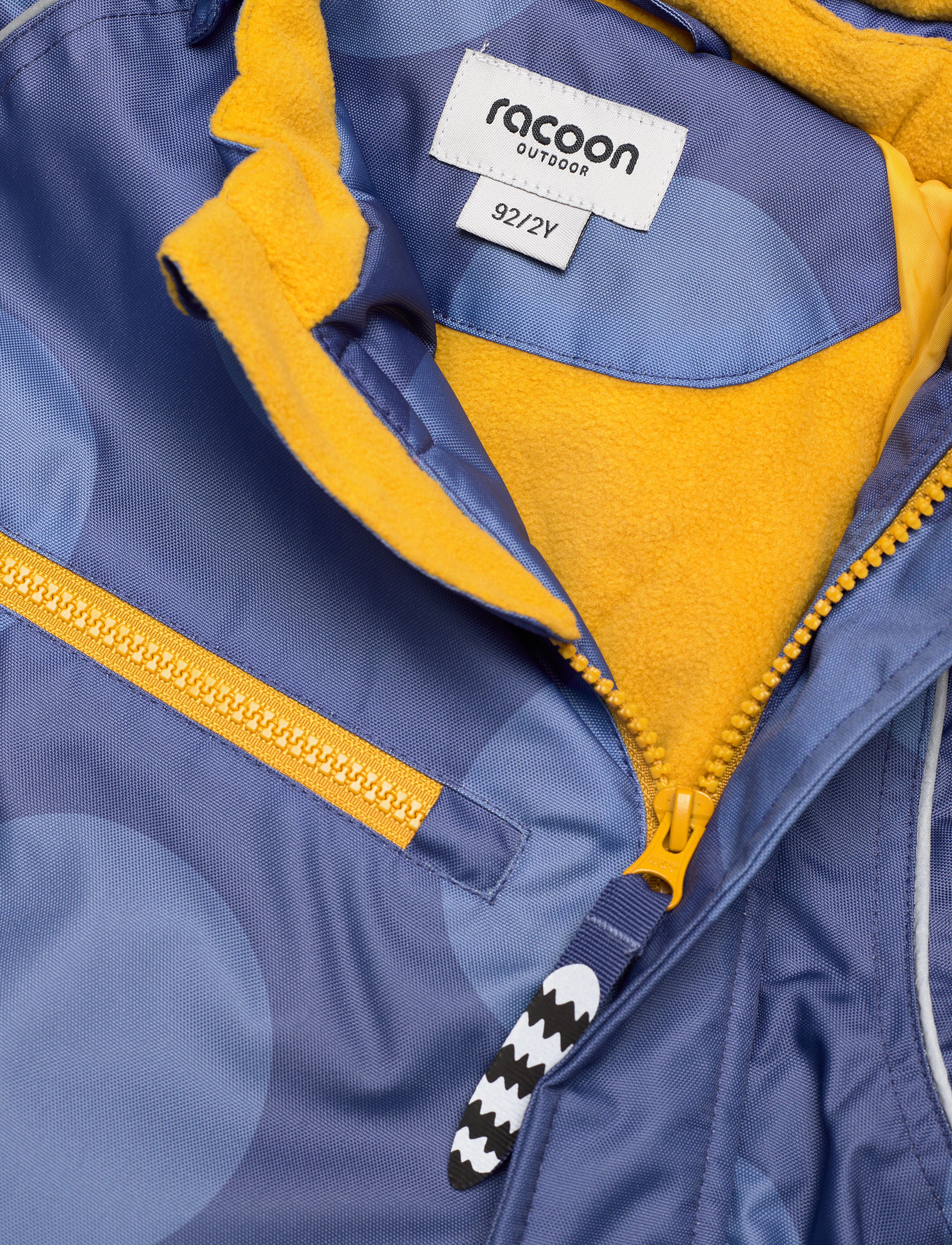 Racoon - Tyler Winter Jacket - costal fjord big dot - 5