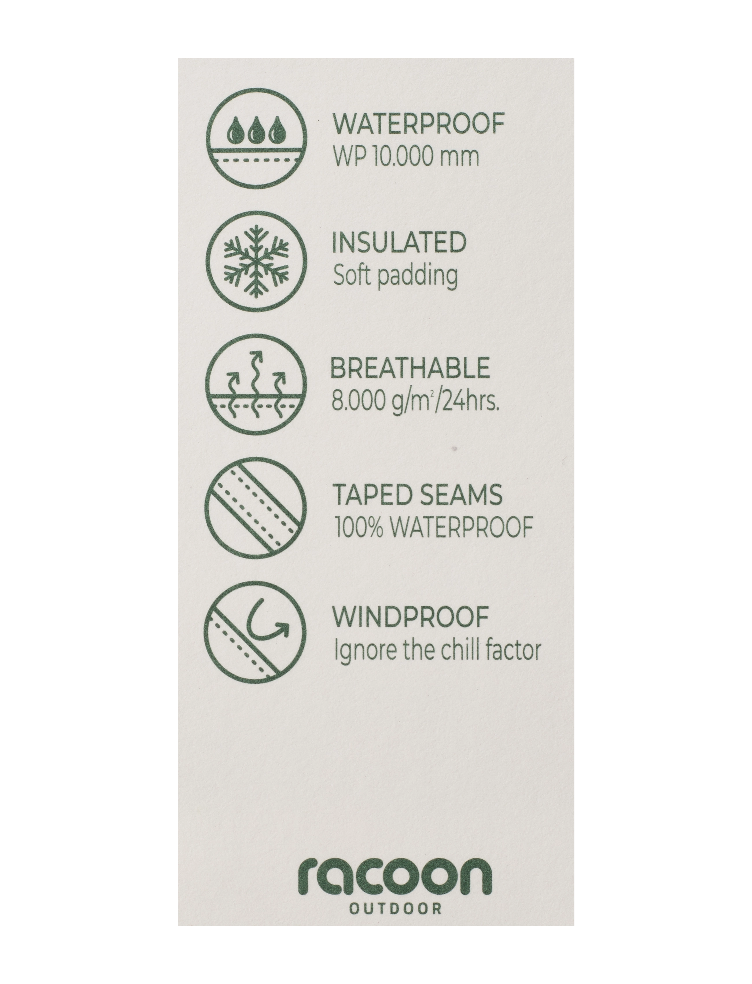 Racoon - Allen Snowsuit - costal fjord big dot - 4