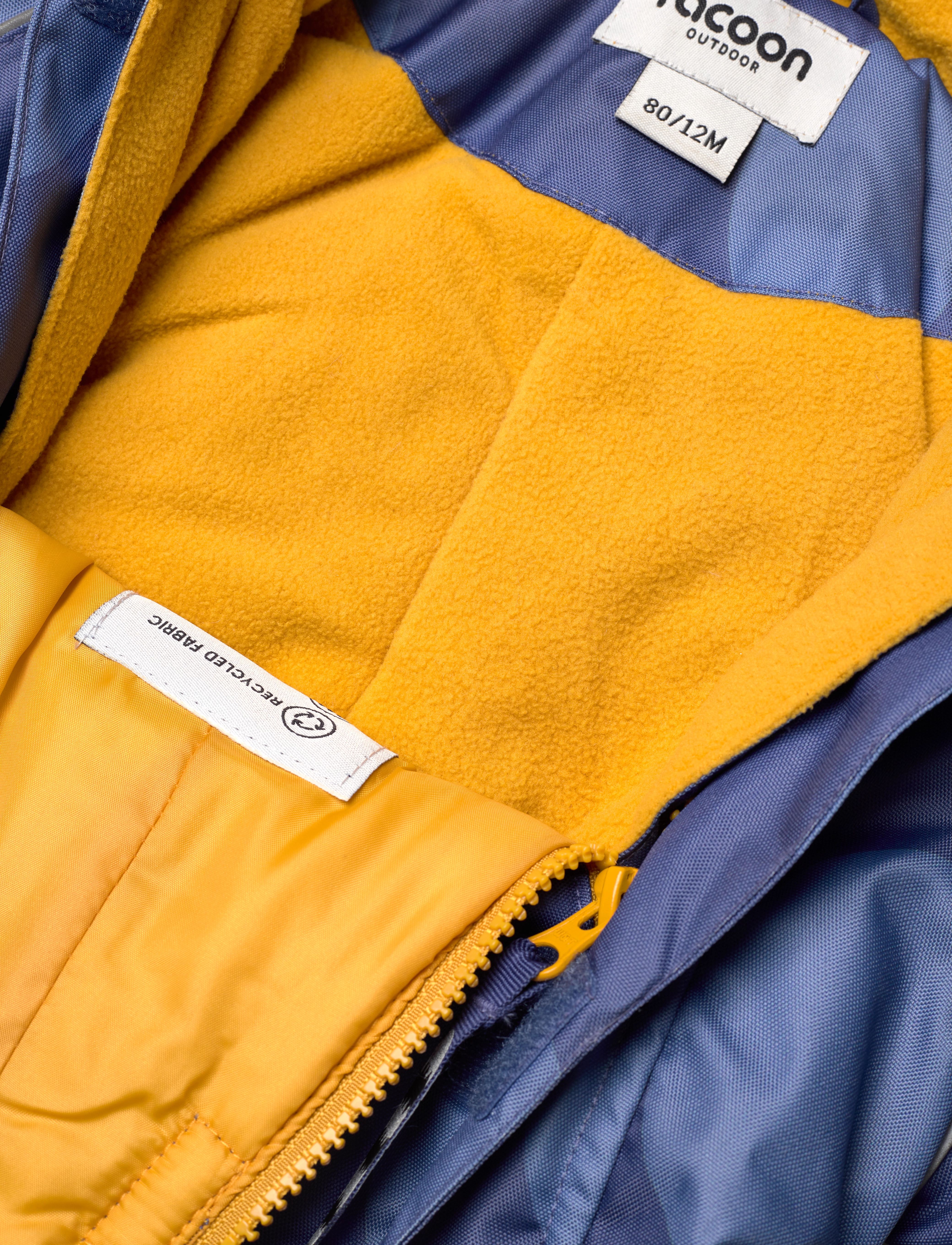 Racoon - Allen Snowsuit - costal fjord big dot - 5