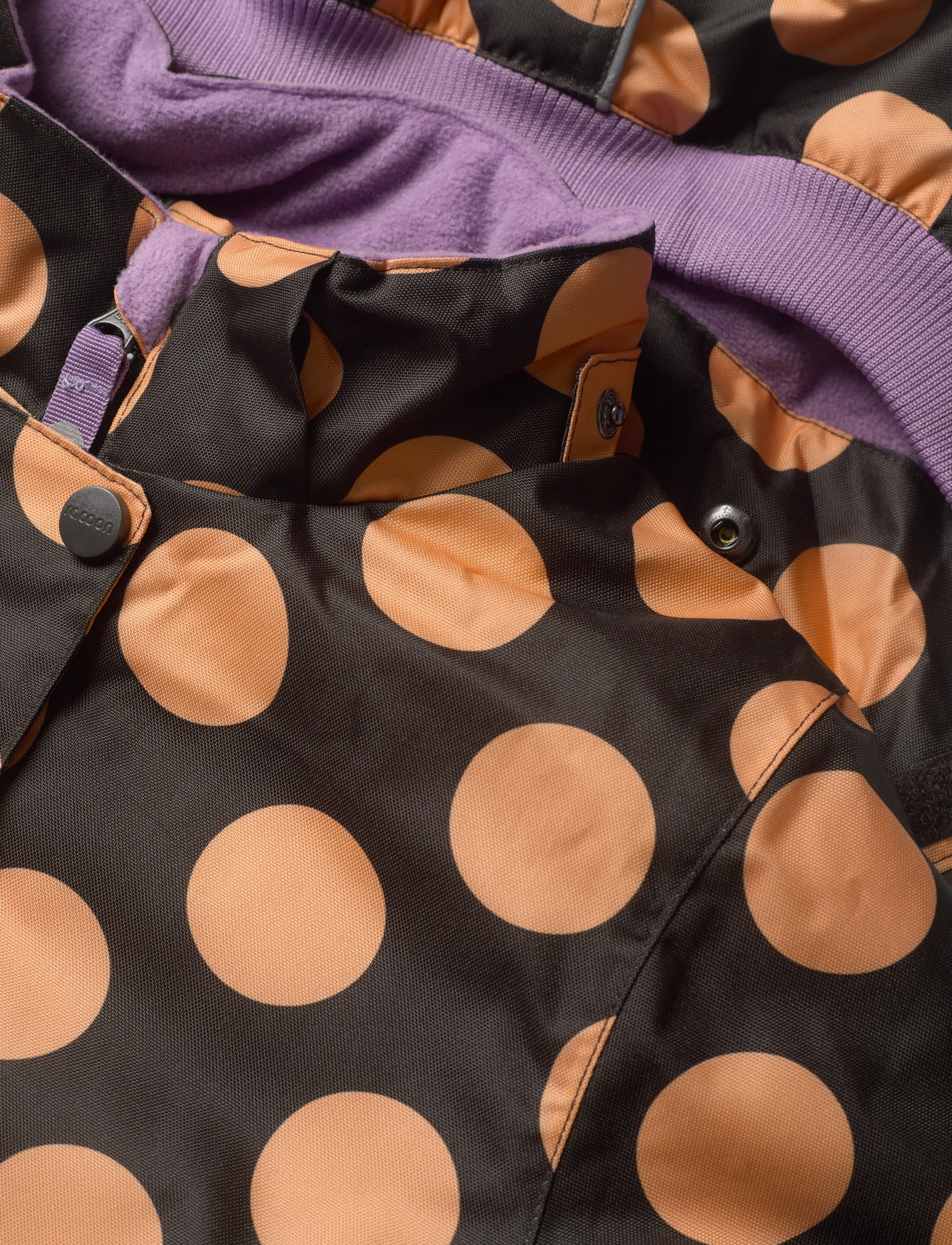 Racoon - Garland Winter Jacket - chocolate dot - 4