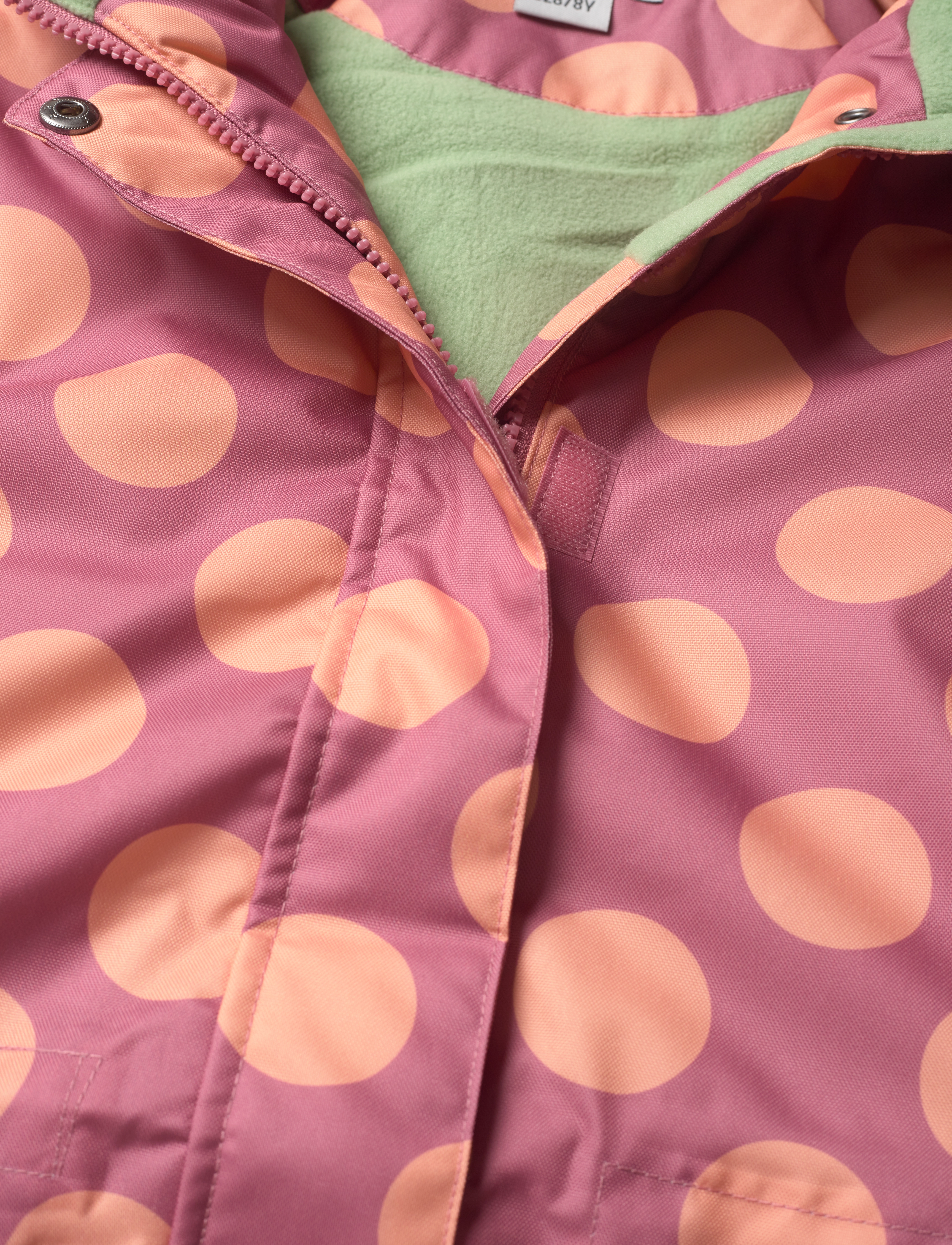 Racoon - Garland Winter Jacket - wine dot - 3