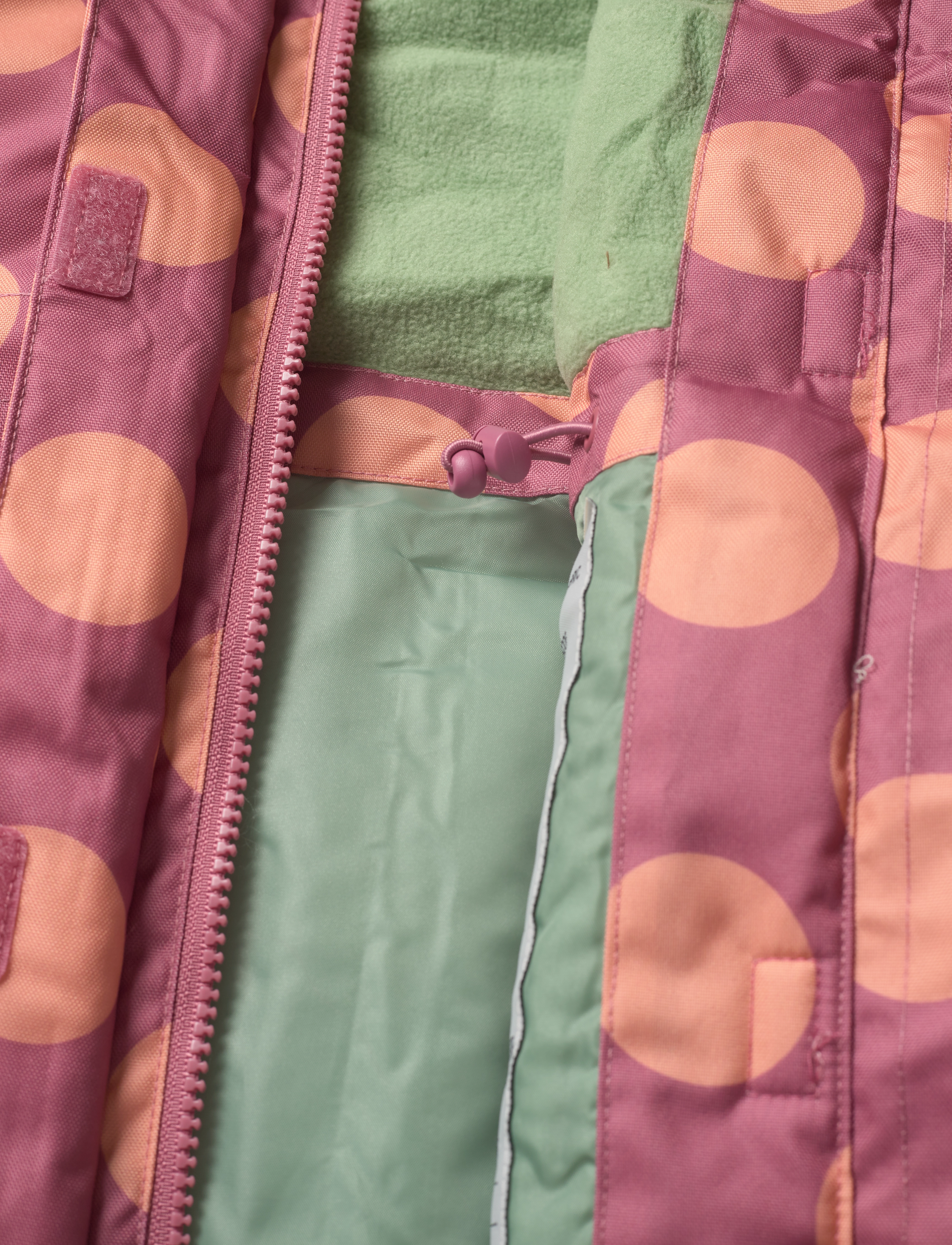 Racoon - Garland Winter Jacket - wine dot - 5