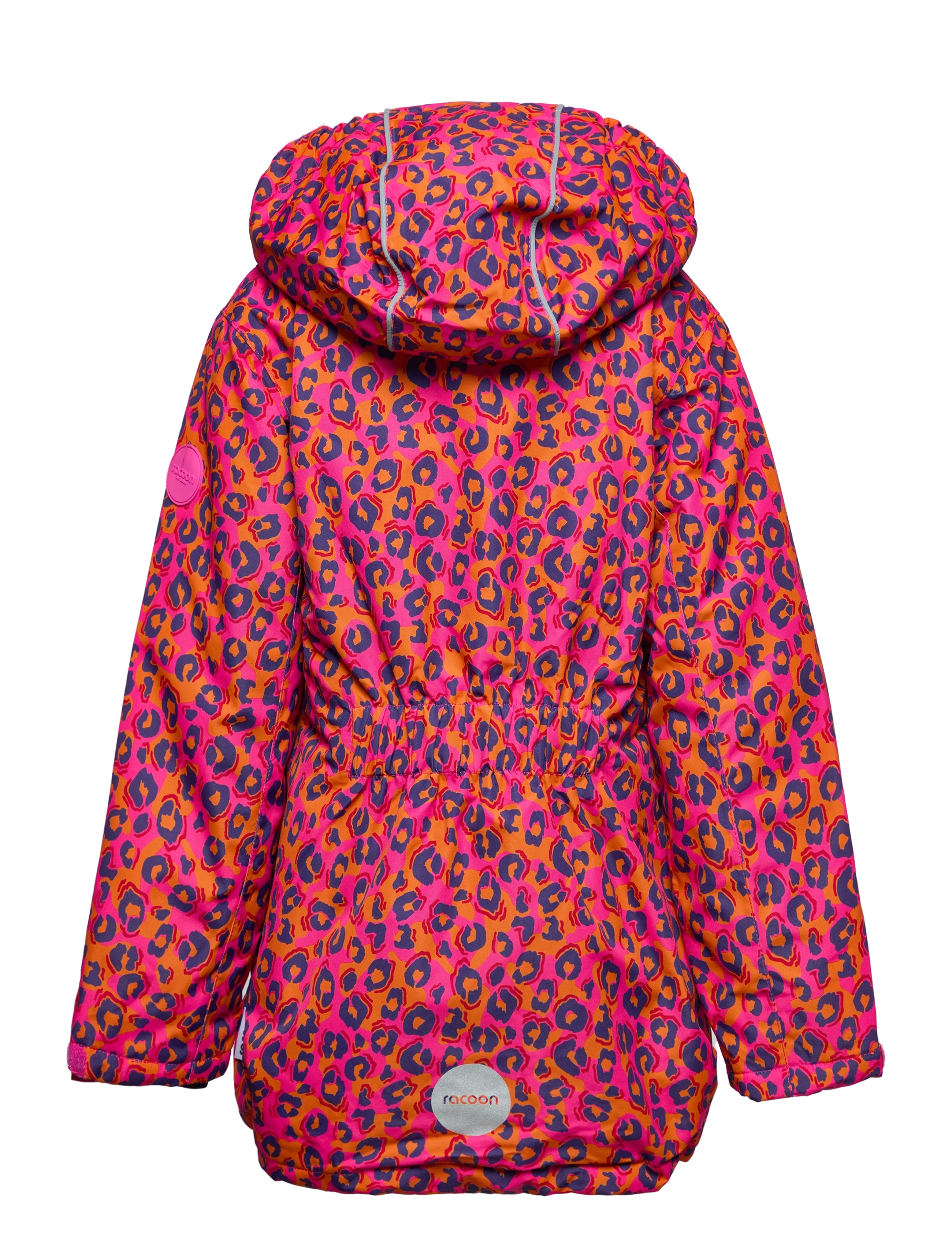Racoon - Phoenix Winter Jacket - fuchsia rose animal - 1