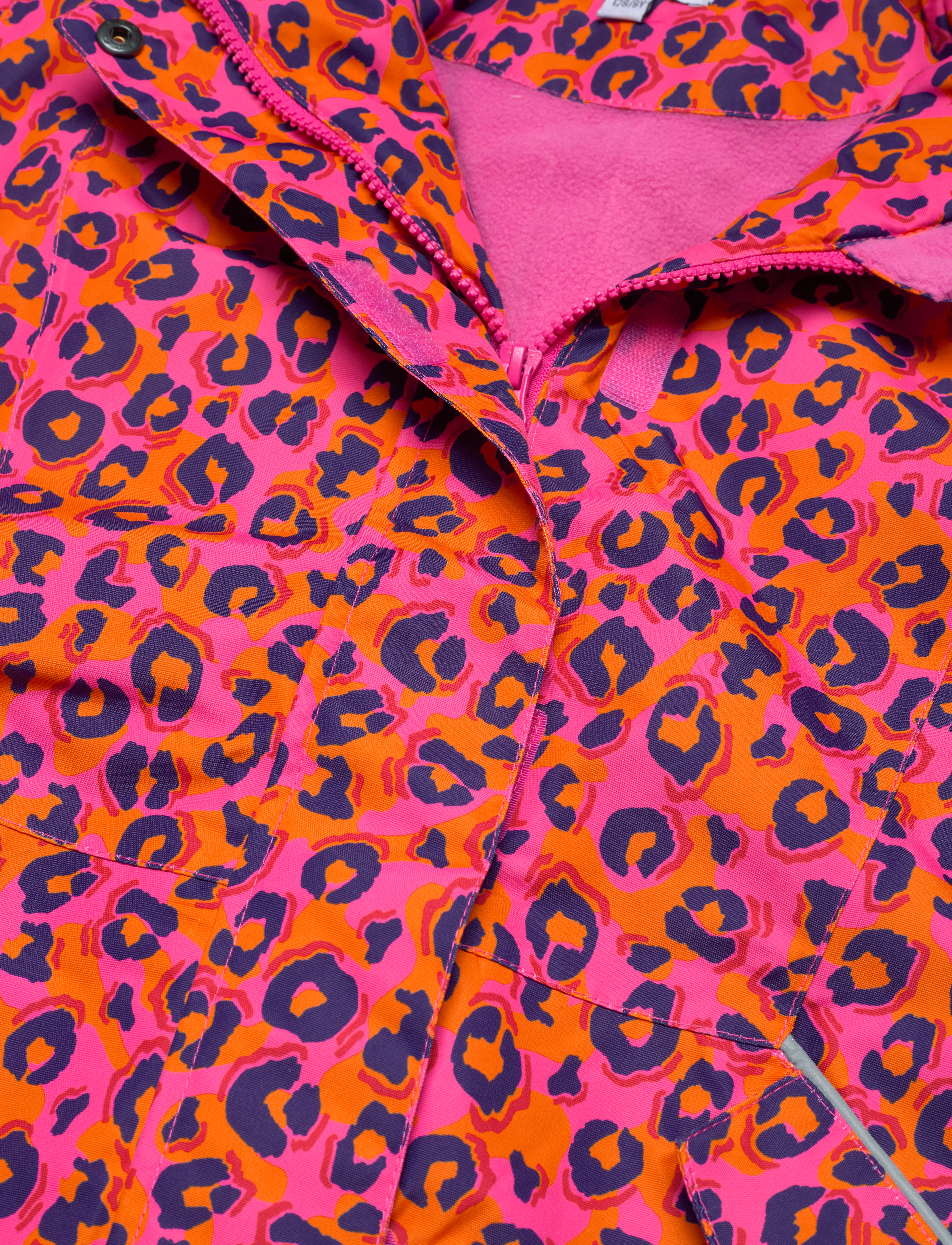 Racoon - Phoenix Winter Jacket - fuchsia rose animal - 2