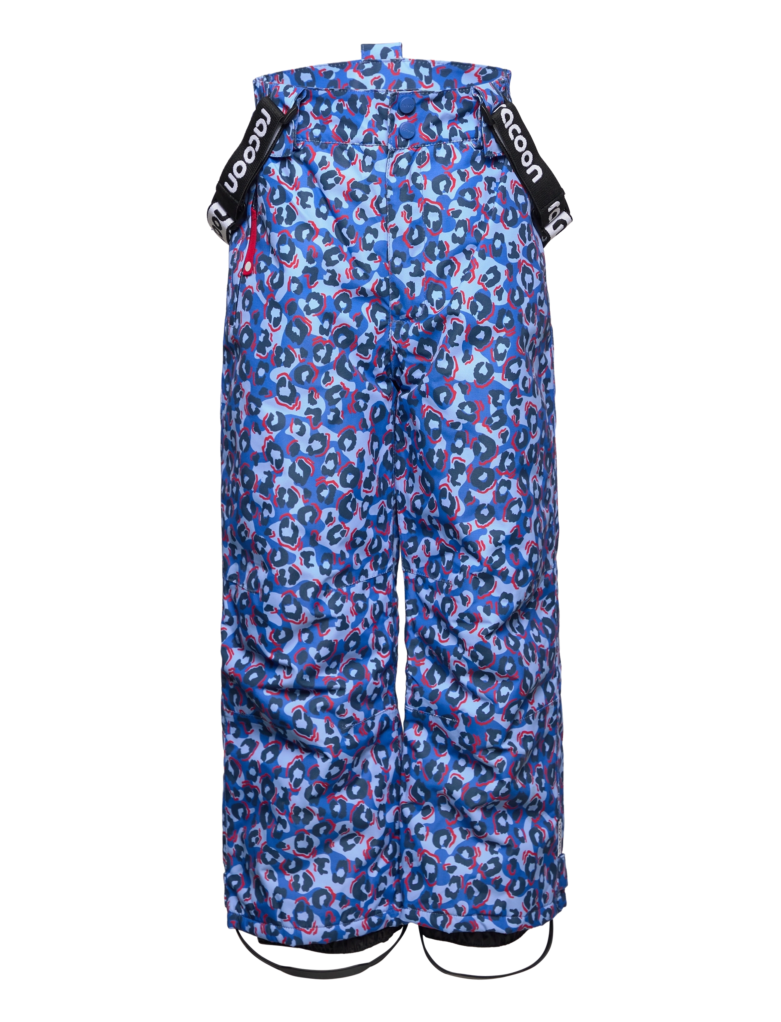 Racoon - Seattle Winter Overalls - strong blue animal - 2