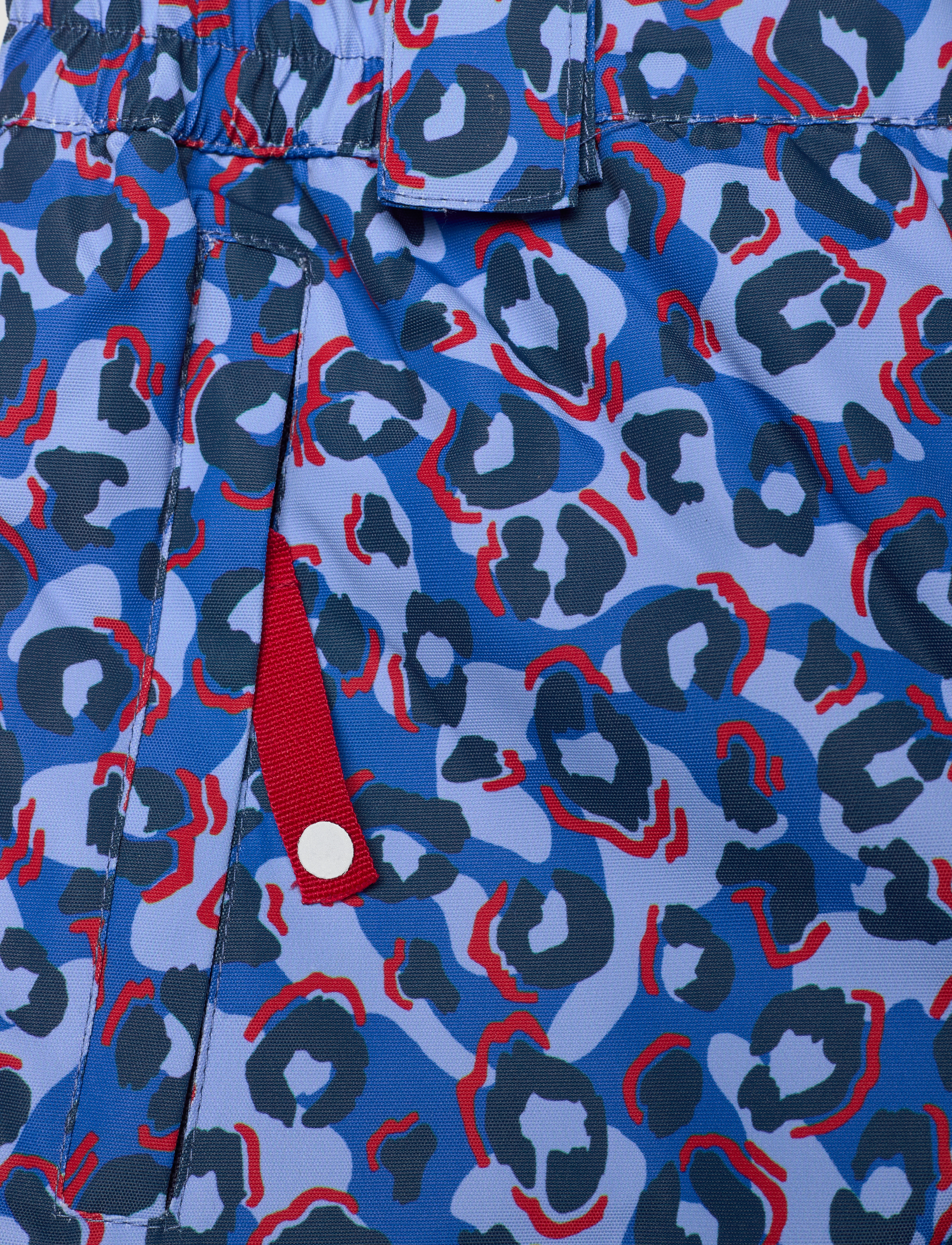 Racoon - Seattle Winter Overalls - strong blue animal - 4