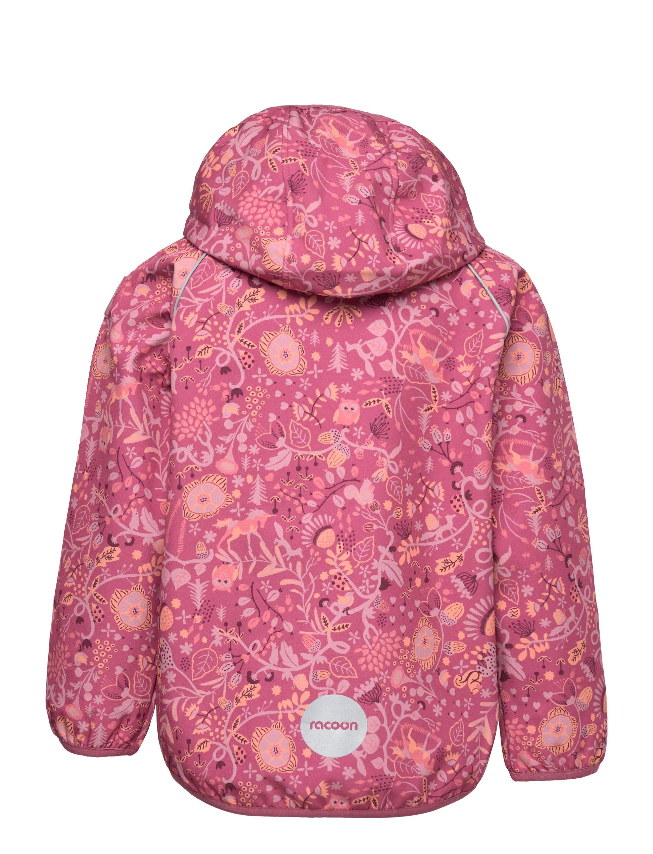 Racoon - Memphis Fairytale Softshell Jacket - rose wine fairytale - 1