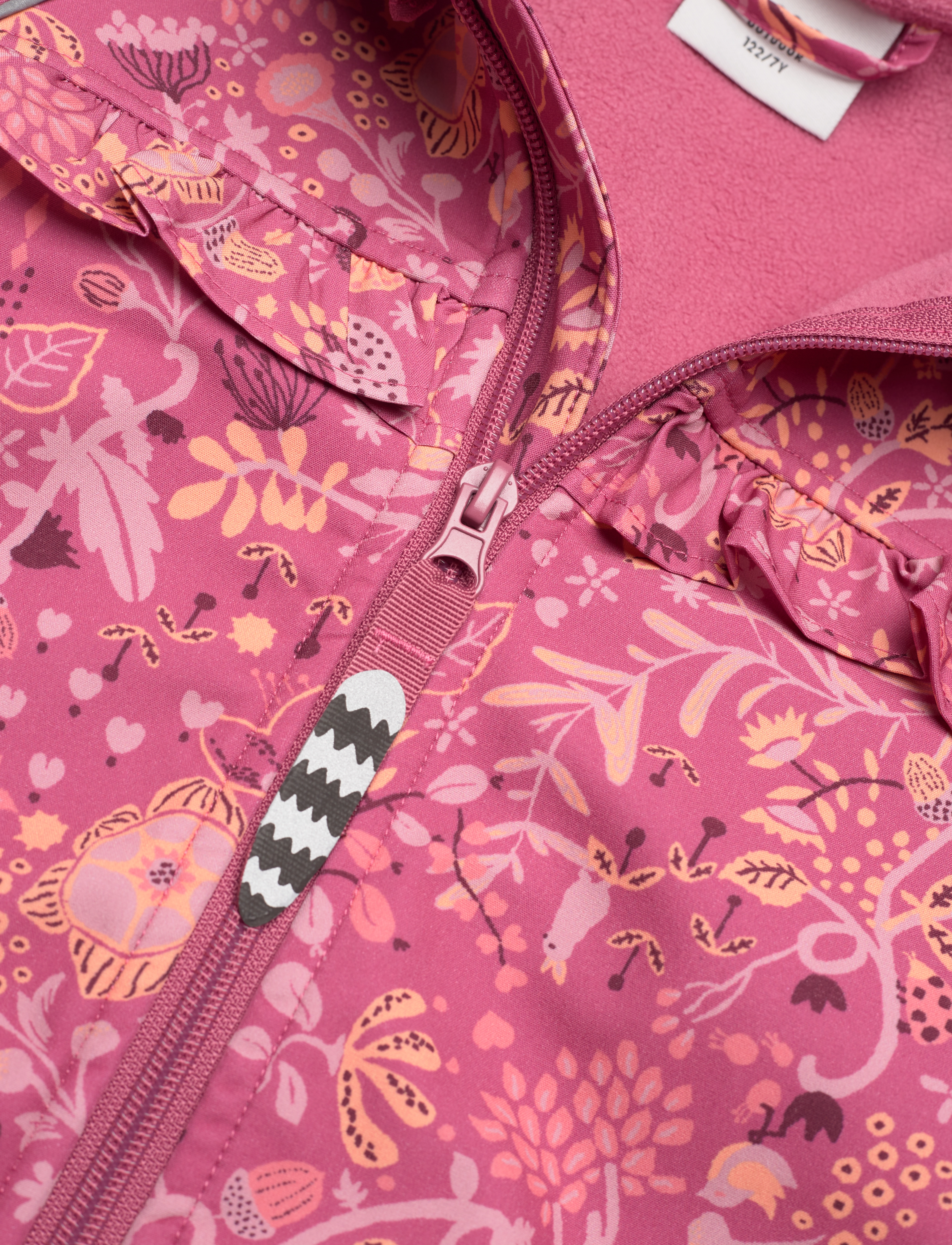 Racoon - Memphis Fairytale Softshell Jacket - rose wine fairytale - 3