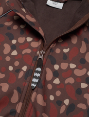 Racoon - Wellington Softshell Jacket - vaikams - brown organic shape - 3