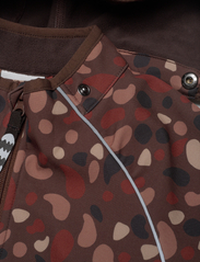 Racoon - Wellington Softshell Jacket - vaikams - brown organic shape - 4