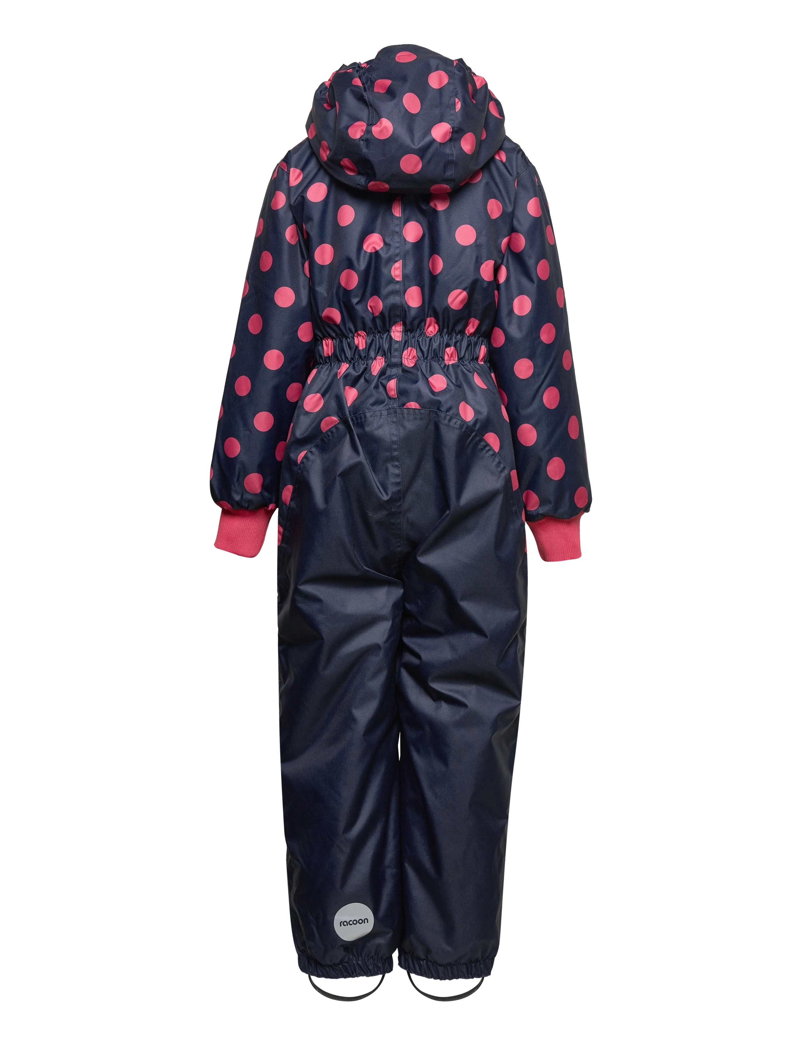Racoon - Adna Snowsuit - navy - rose - 1