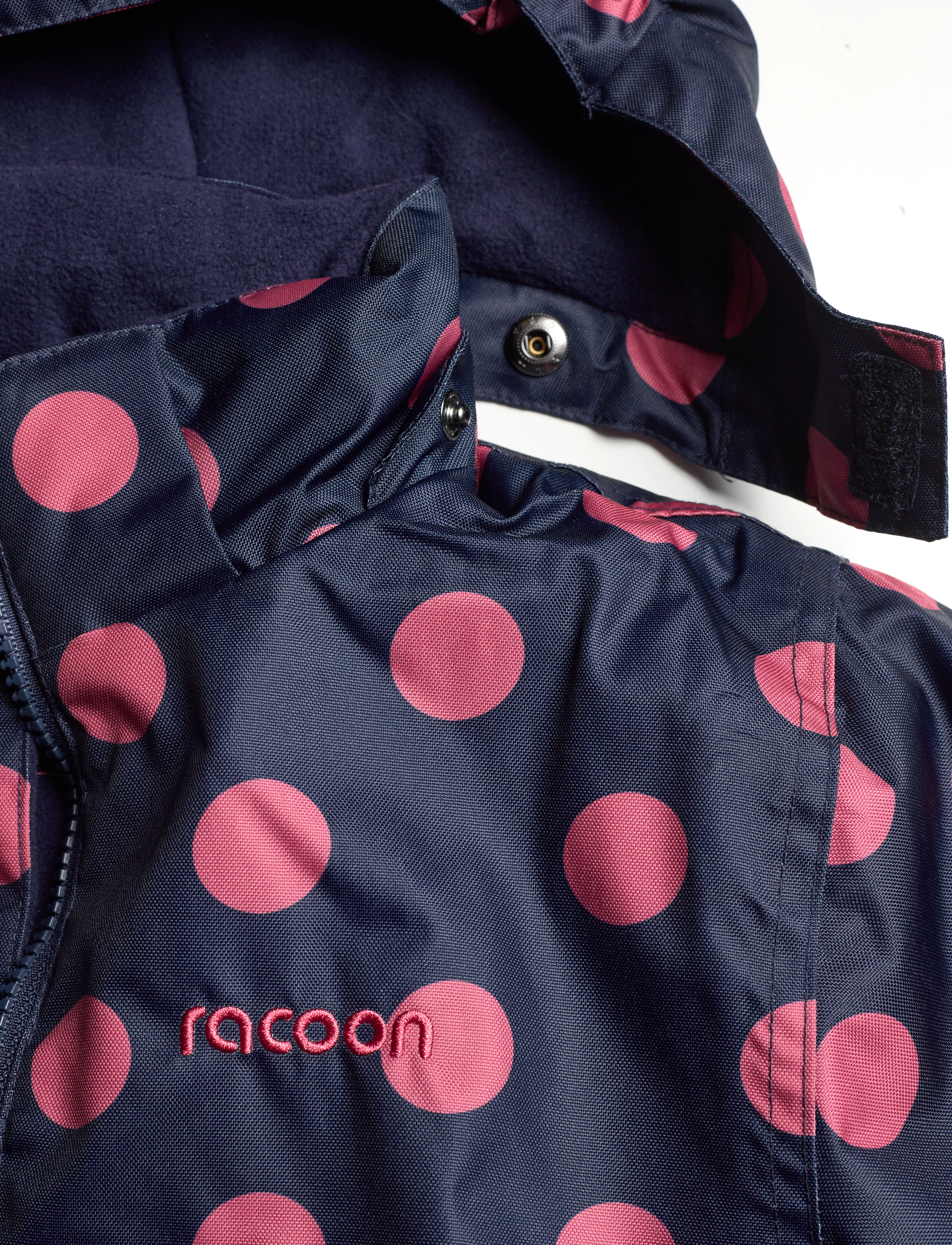 Racoon - Adna Snowsuit - navy - rose - 2