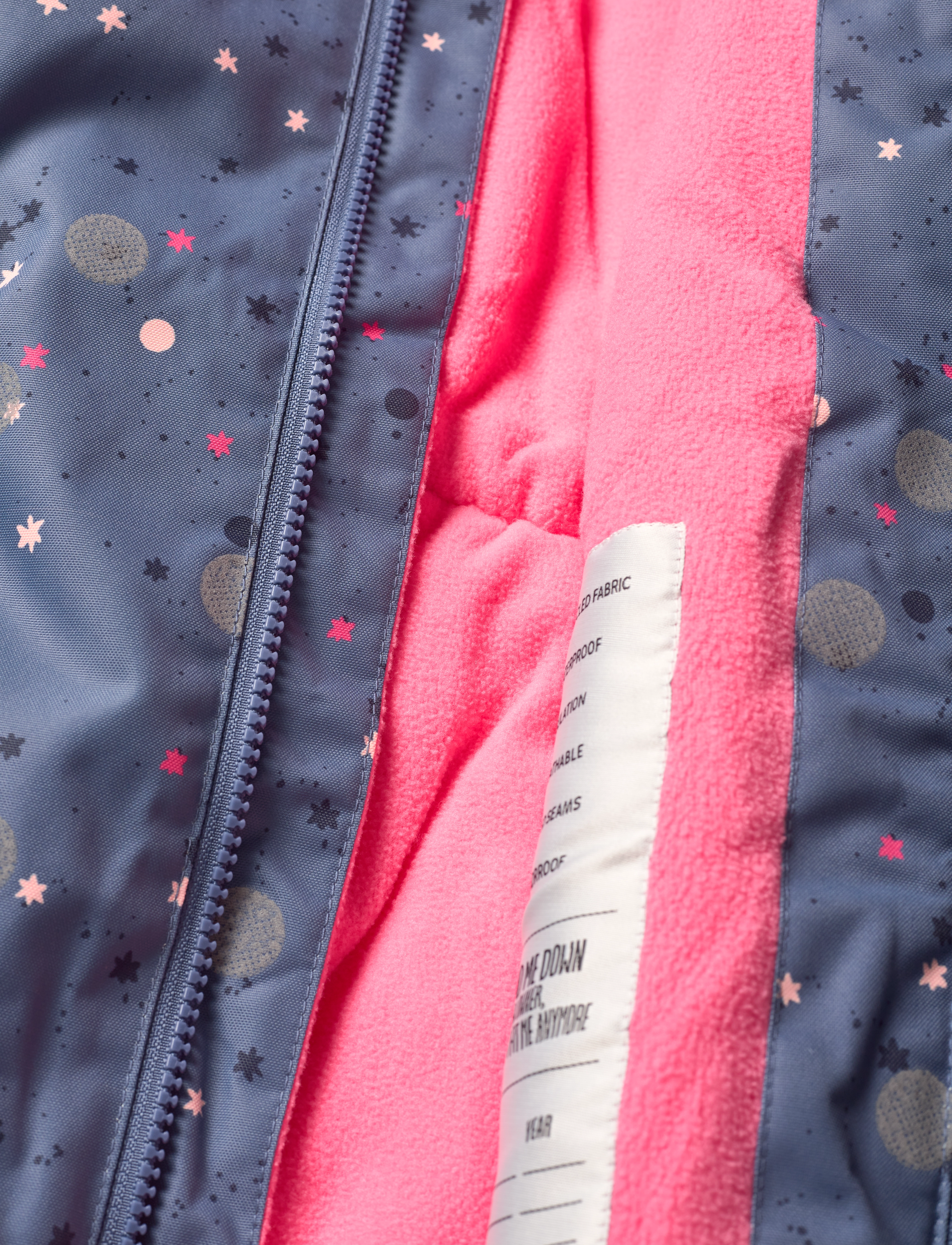 Racoon - Anaheim Winter Jacket - costal fjord reflex dot - 5