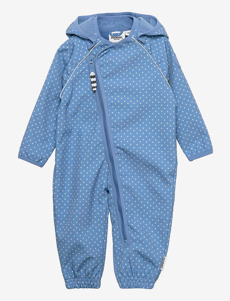 Racoon - Cains Softshell Suit - rivera blue - sand - 0
