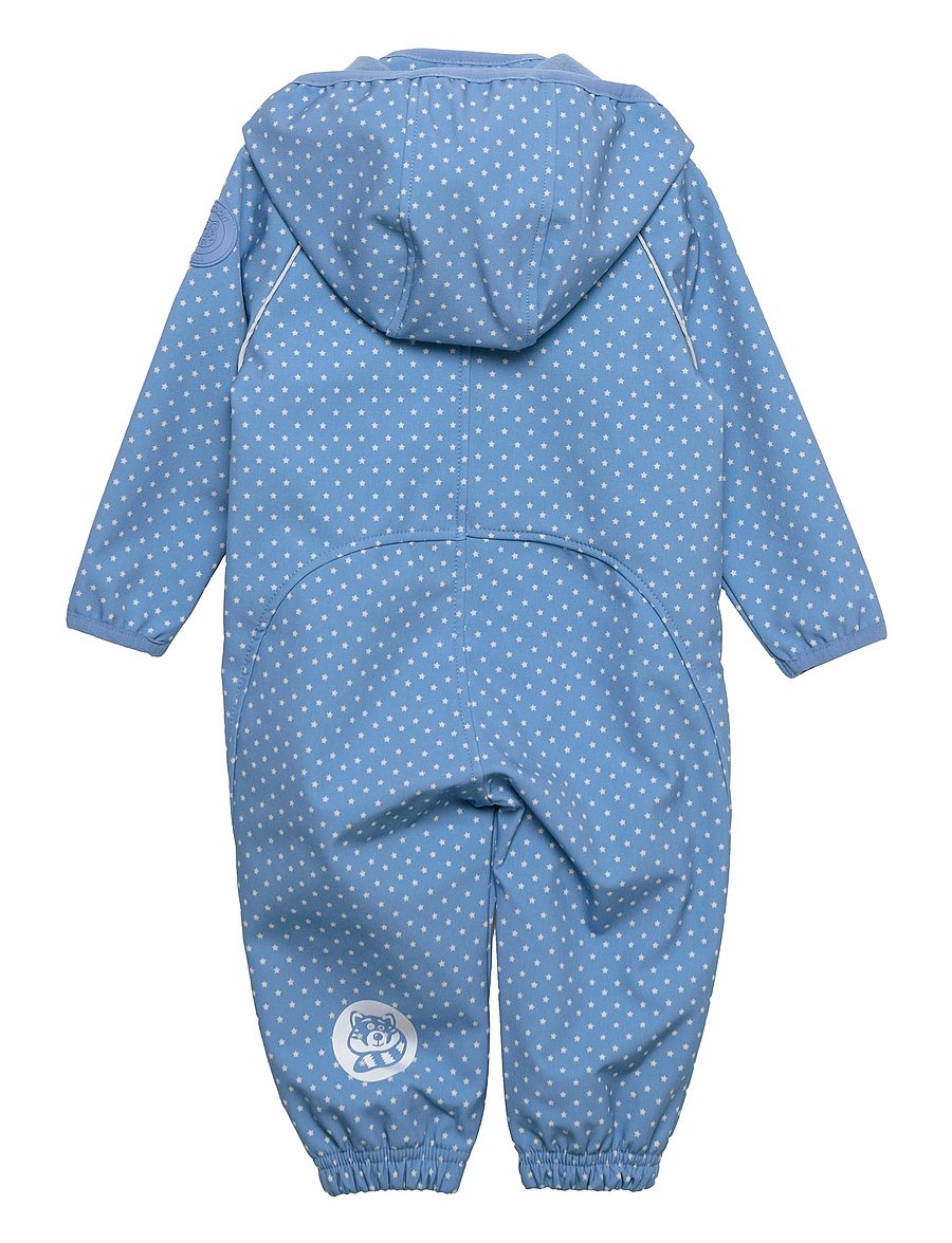 Racoon - Cains Softshell Suit - rivera blue - sand - 1