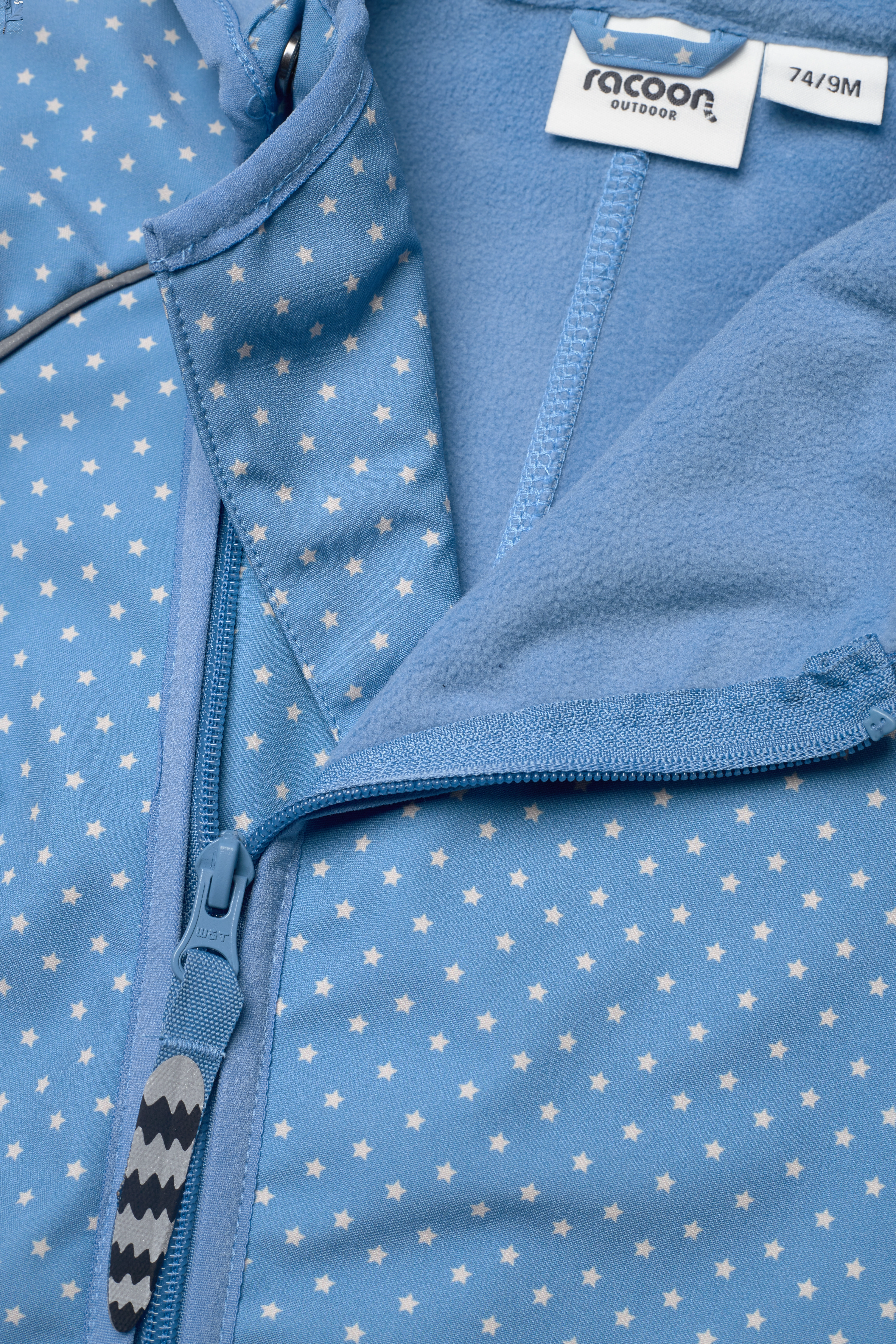 Racoon - Cains Softshell Suit - rivera blue - sand - 4