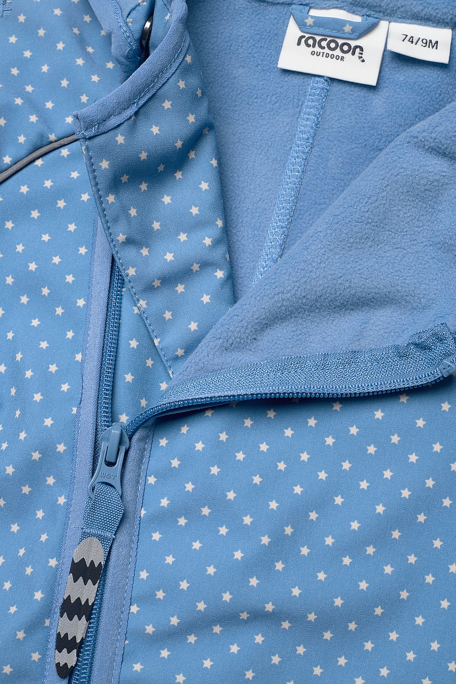 Racoon - Cains Softshell Suit - rivera blue - sand - 4