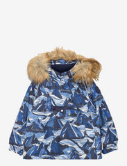 Racoon - Mason Winter Jacket - talvitakit - blue mountain - 0