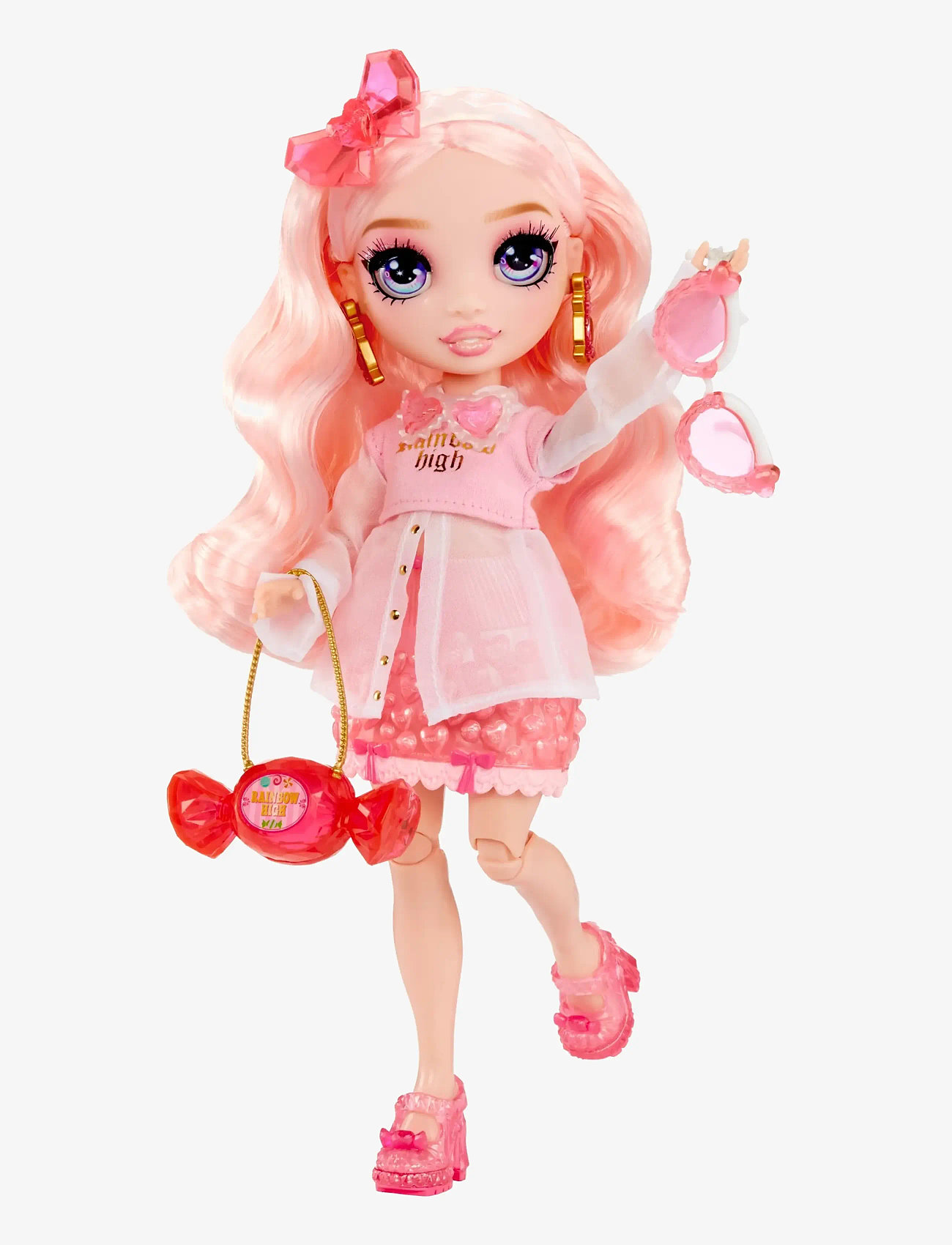 Rainbow High - RAINBOW HIGH Creative Crystals Fashion Doll- Bella - dukker - multicolor - 4