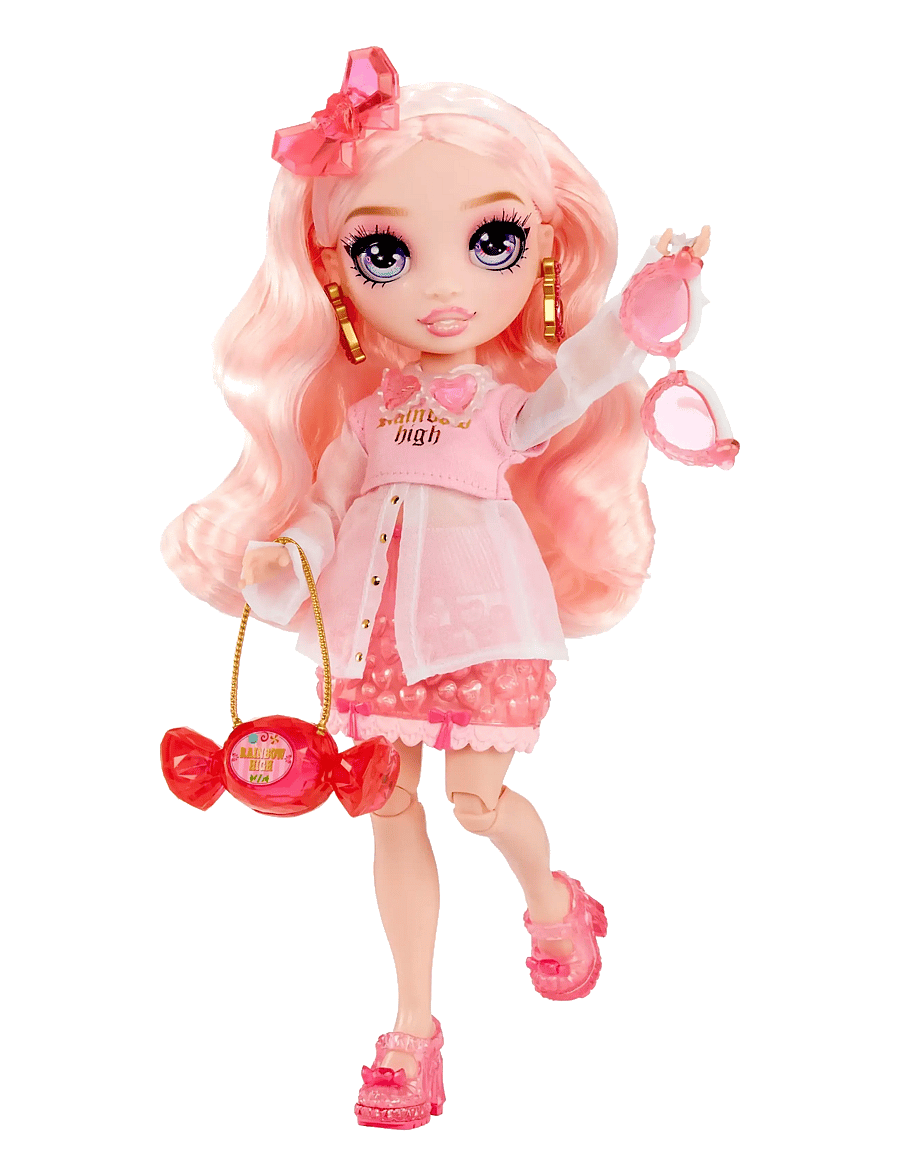Rainbow High - RAINBOW HIGH Creative Crystals Fashion Doll- Bella - nuket - multicolor - 4