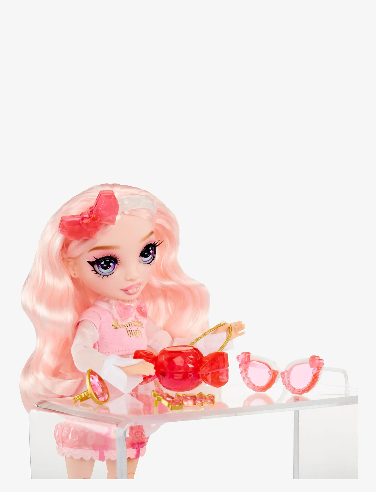 Rainbow High - RAINBOW HIGH Creative Crystals Fashion Doll- Bella - dukker - multicolor - 5