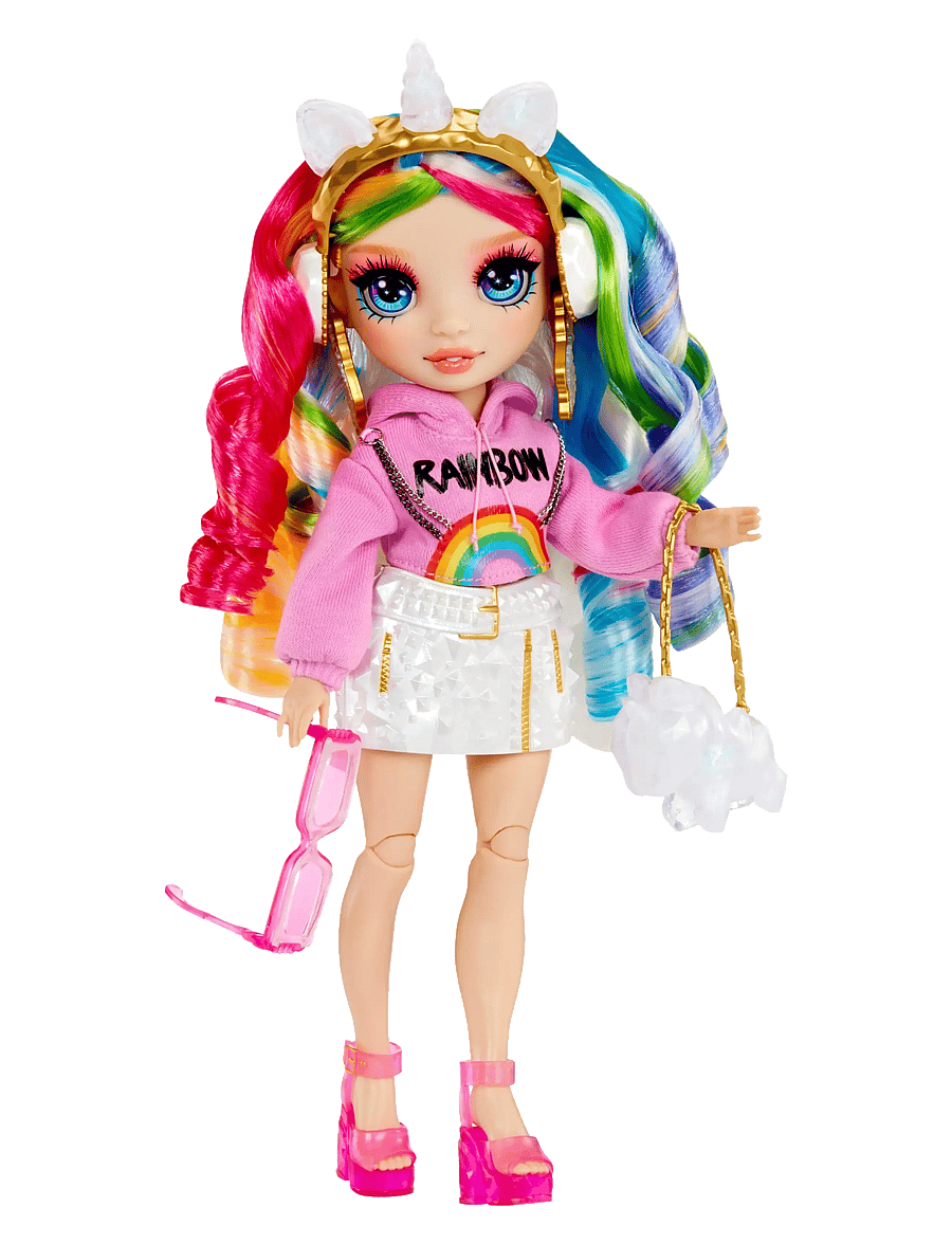 Rainbow High - RAINBOW HIGH Creative Crystals Fashion Doll- Amaya - dúkkur - multicolor - 2