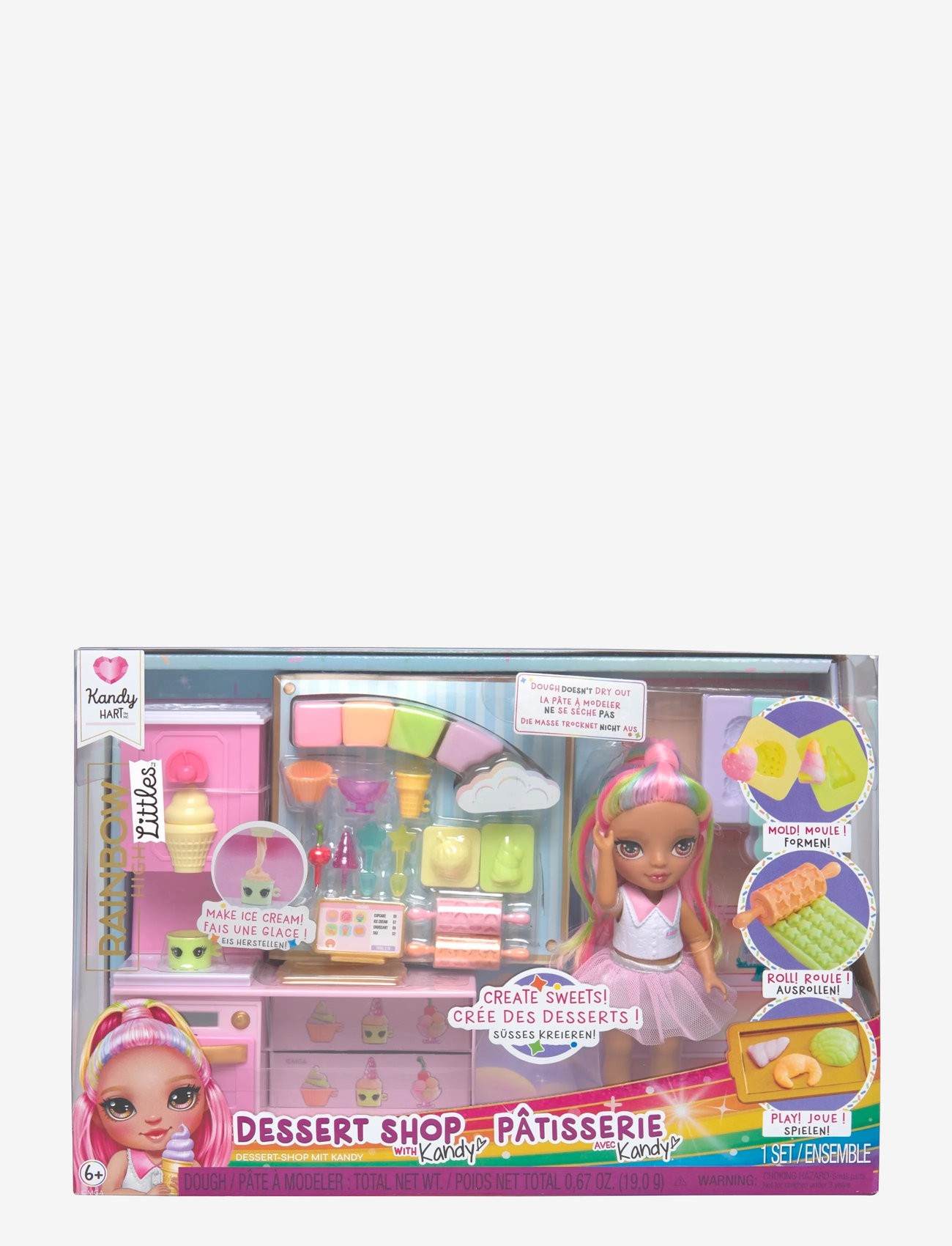 Rainbow High - RAINBOW HIGH Little Compact Playset- Shop - legesæt - multicolor - 0
