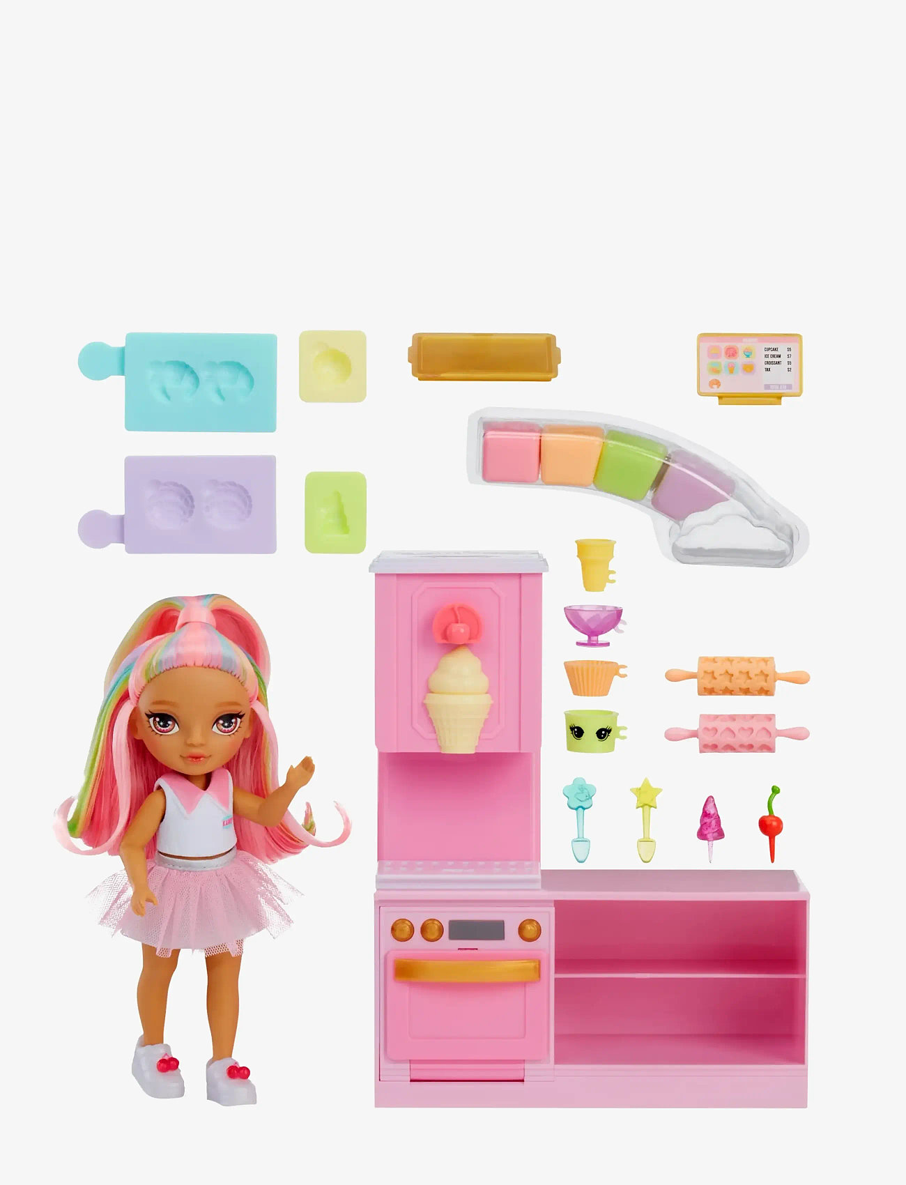 Rainbow High - RAINBOW HIGH Little Compact Playset- Shop - legesæt - multicolor - 1