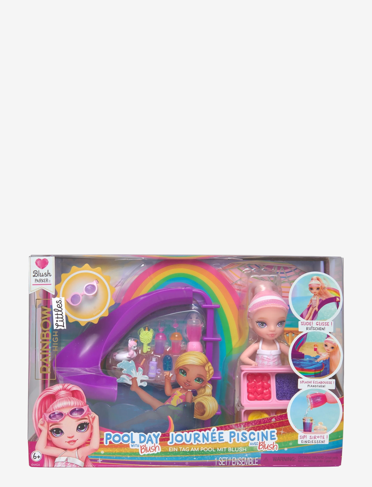Rainbow High - RAINBOW HIGH Little Compact Playset- Swim - dolls - multicolor - 0