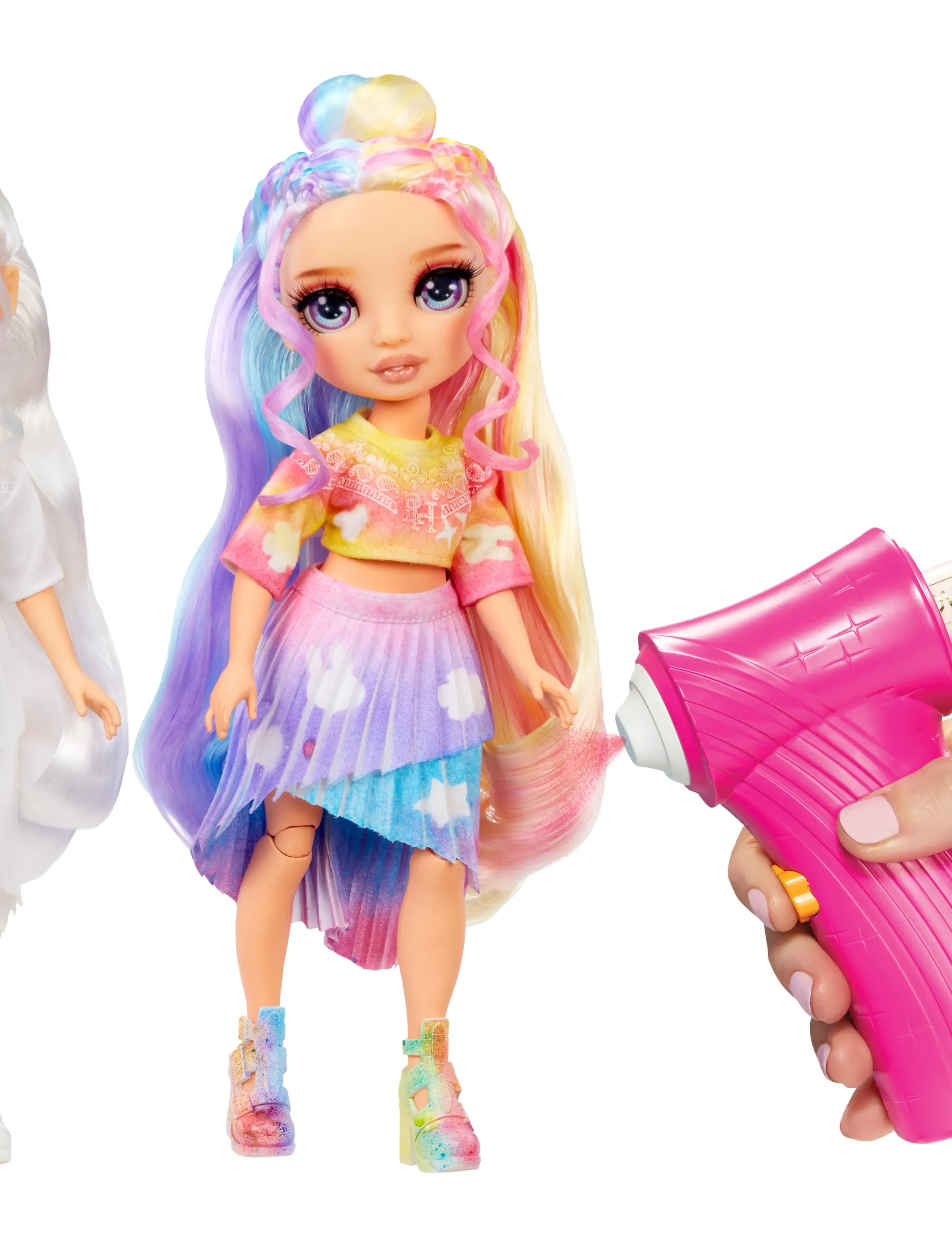 Rainbow High - RAINBOW HIGH Air Brush & Create Fashion Dolls Purple Eyes - dukker - multicolor - 5