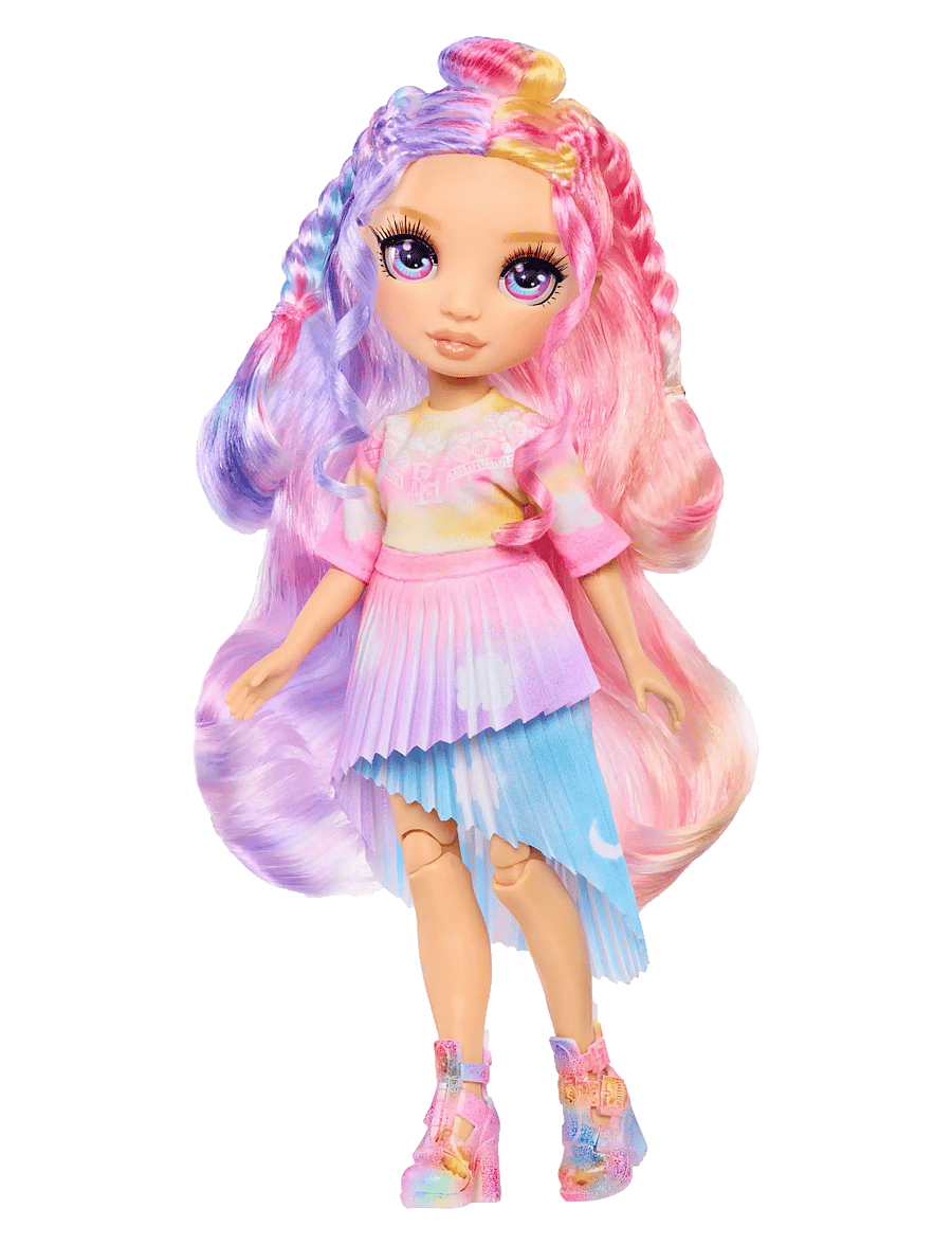 Rainbow High - RAINBOW HIGH Air Brush & Create Fashion Dolls Purple Eyes - dúkkur - multicolor - 2