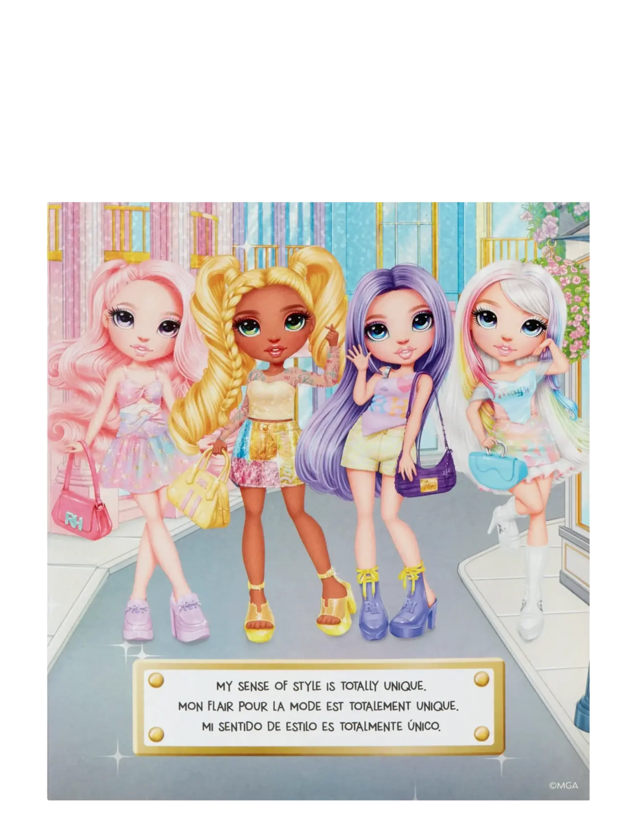 Rainbow High - RAINBOW HIGH My Fashion Style Fashion Dolls Violet - multicolor - 1