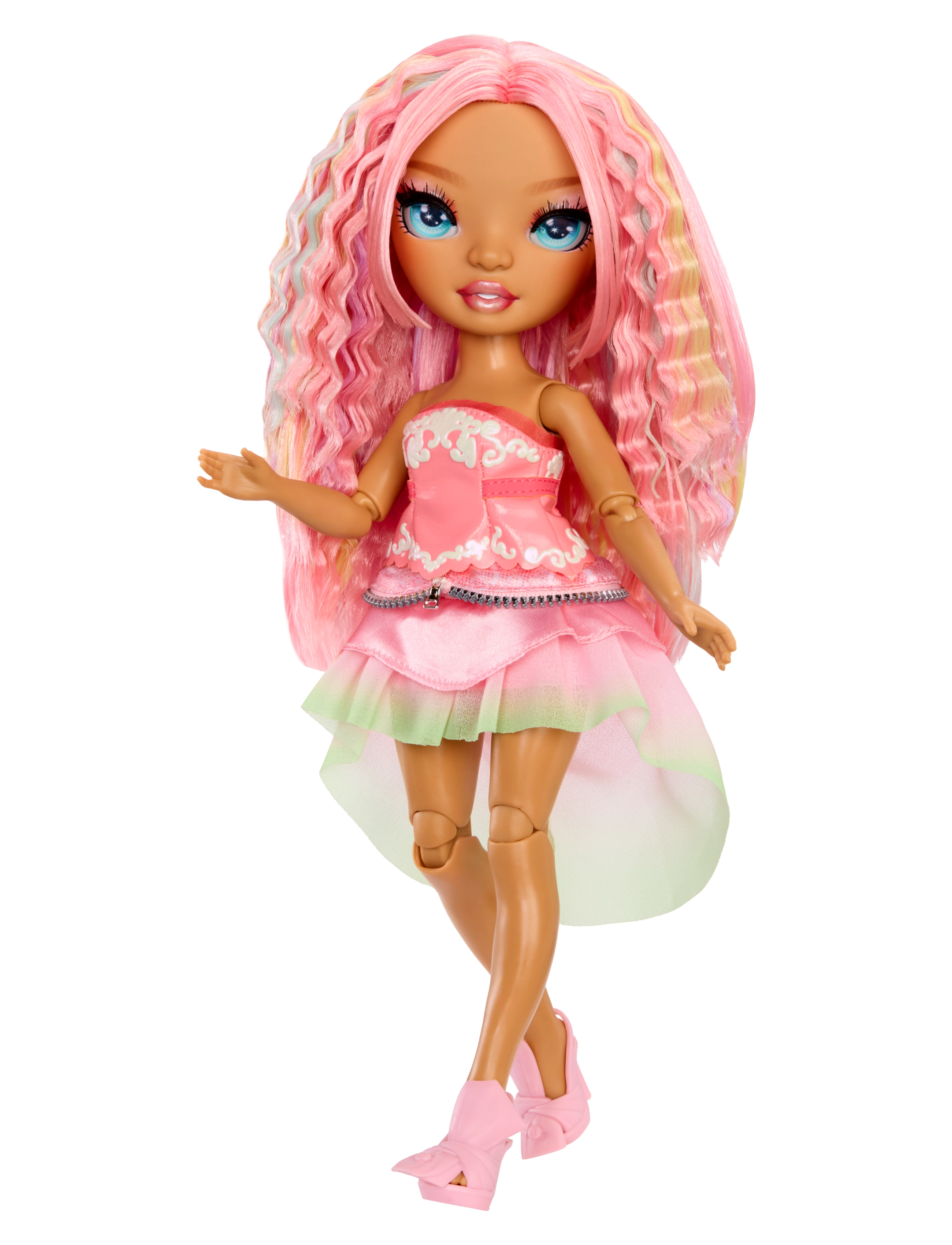 Rainbow High Be Dazzling Fashion Dolls- Pink Adeline Rose, Børn, Dolls, Pink, Str: ONE SIZE