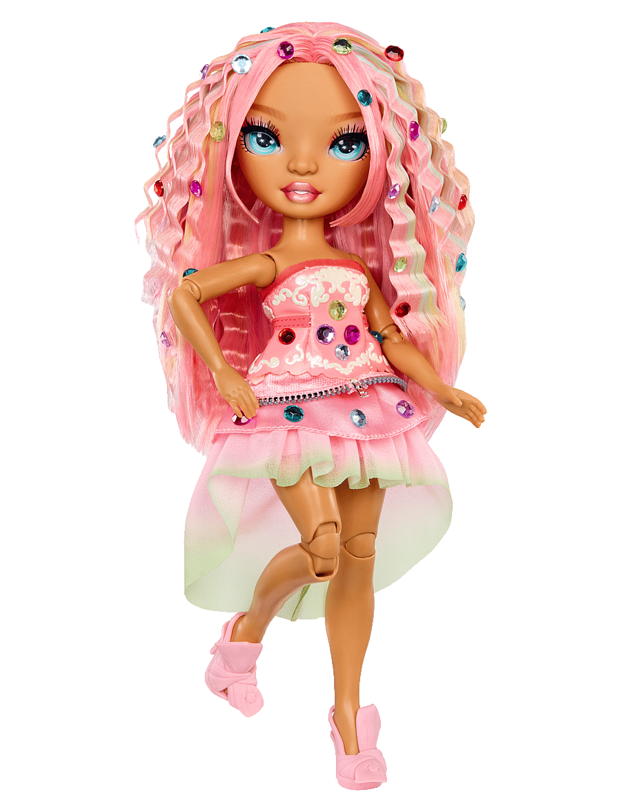 Rainbow High - RAINBOW HIGH Be Dazzling Fashion Dolls- Pink - Adeline Rose - dukker - multicolor - 2