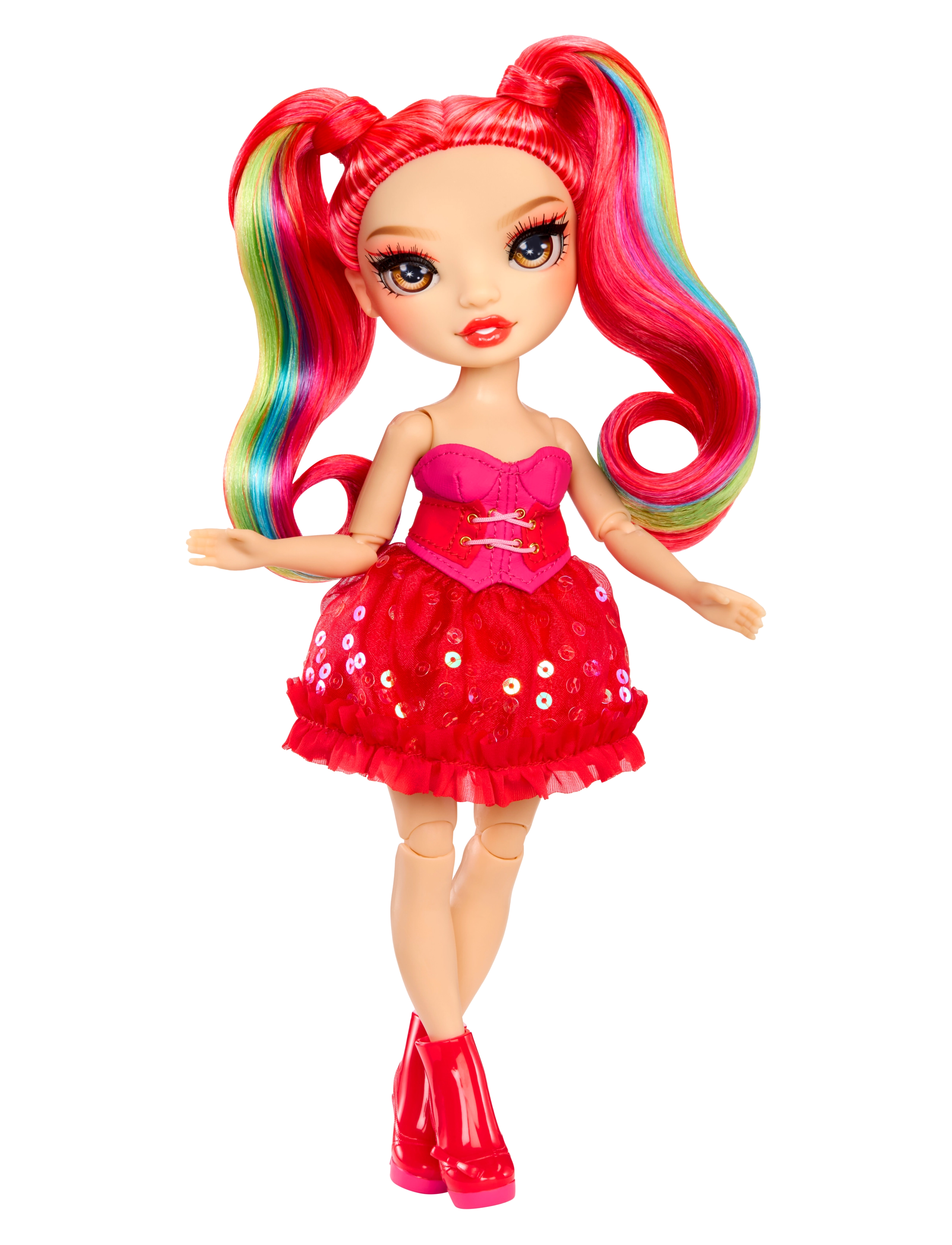 Rainbow High RAINBOW HIGH Be Dazzling Fashion Dolls- Red - Vivienne Rouge - Dúkkur - MULTICOLOR / red
