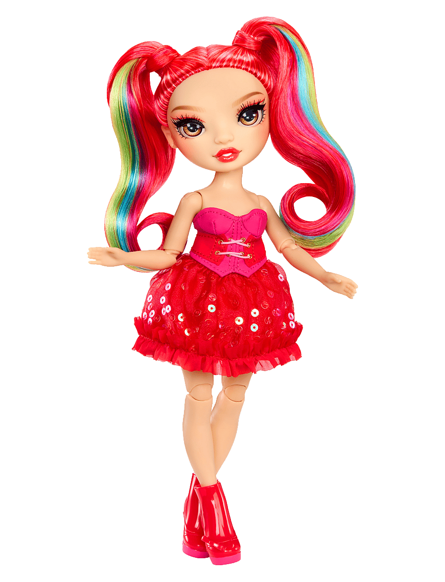 Rainbow High - RAINBOW HIGH Be Dazzling Fashion Dolls- Red - Vivienne Rouge - dukker - multicolor - 1