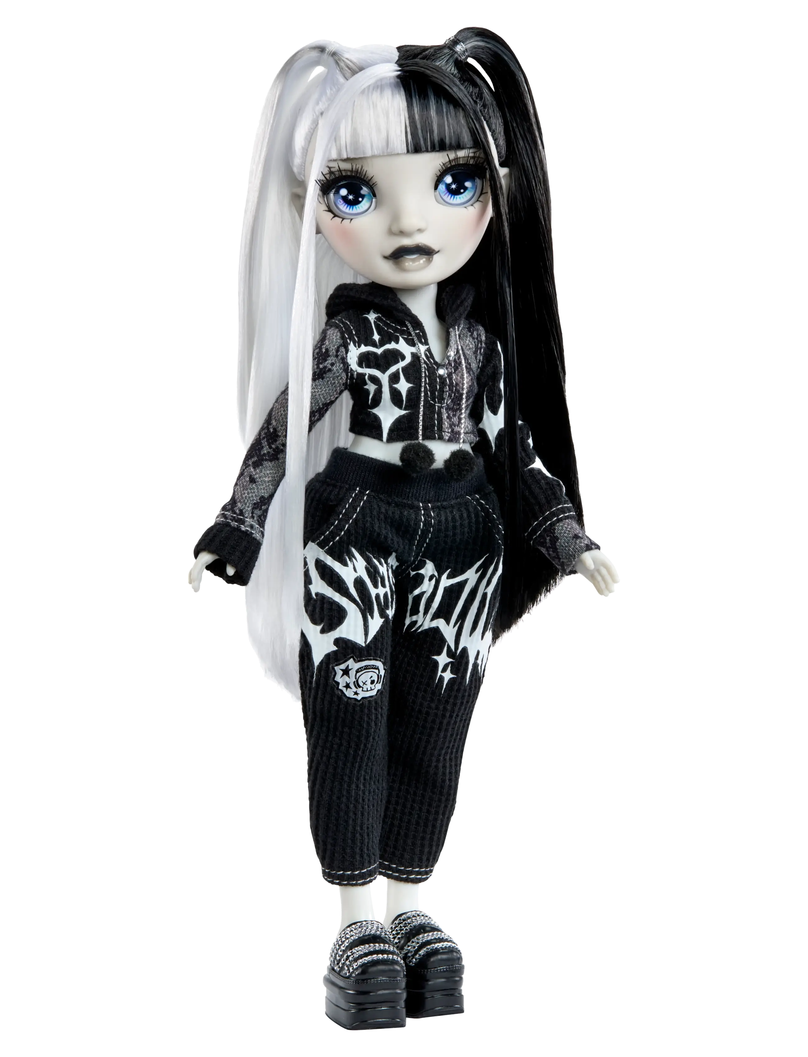 Rainbow High Shadow High Fashion Doll Girls Night Heather, Børn, Dolls, Multi/mønstret, Str: ONE SIZE