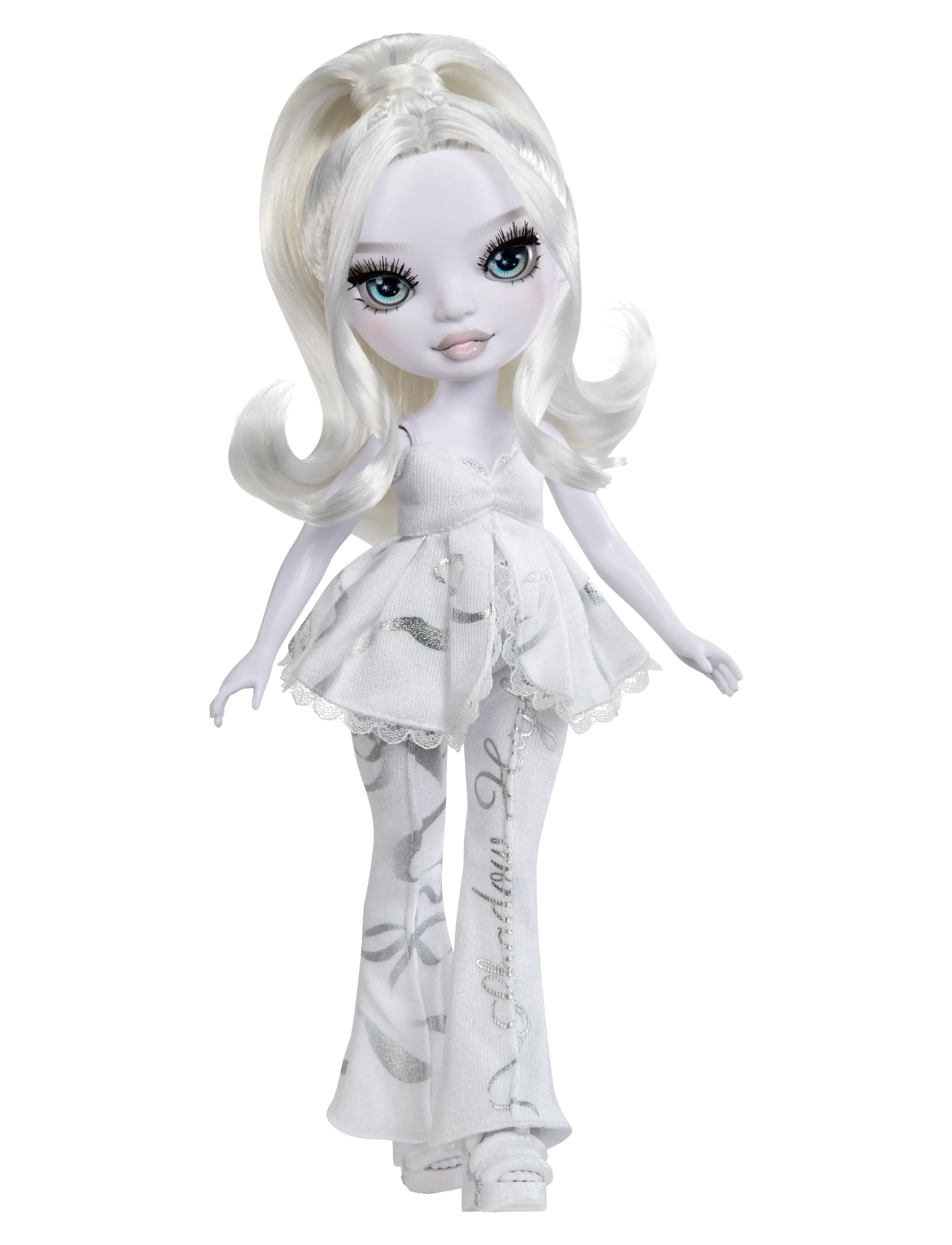 Rainbow High Shadow High Fashion Doll Girls Night - Natasha (White Hair), One Size, White, Dukker Og Tilbehør > Dukker, Børn