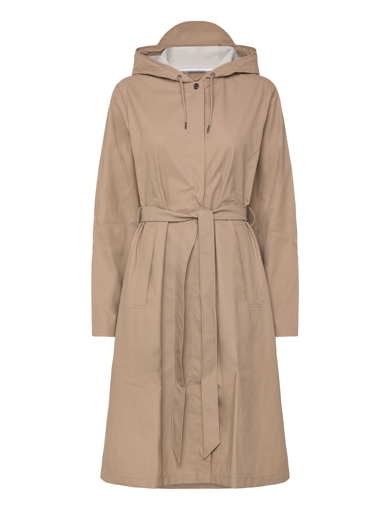Rains A-Line Longer W Jacket - Navy - XS 2