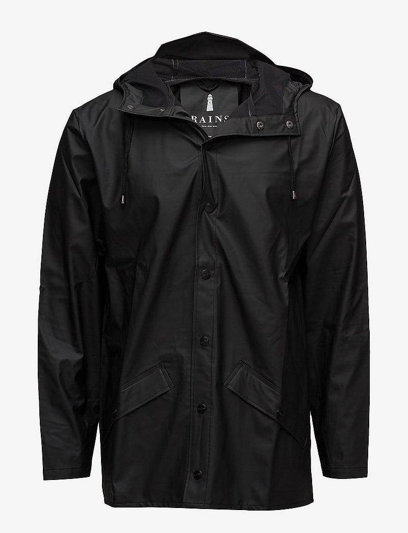 Rains - Jacket W3 - regenmäntel - 01 black - 0