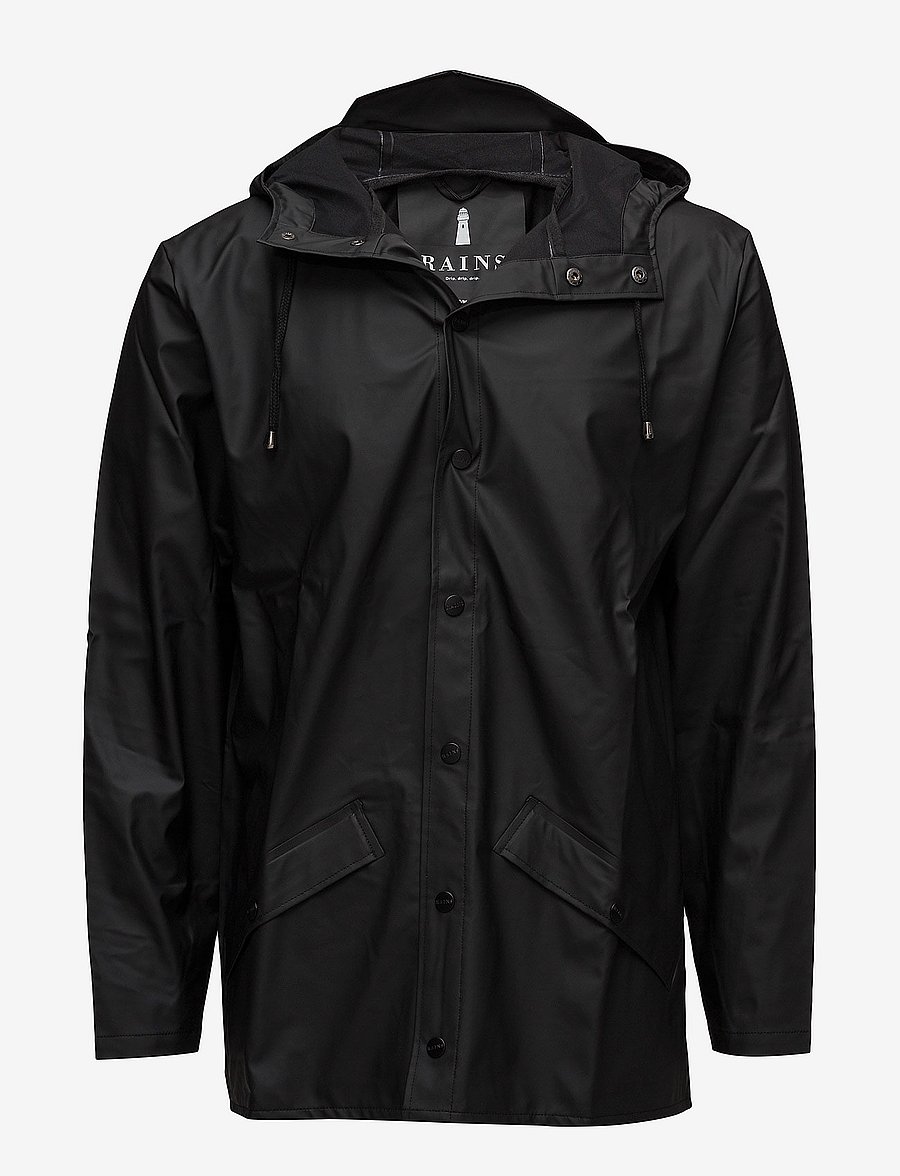 Rains - Jacket W3 - regnjackor - 01 black - 0